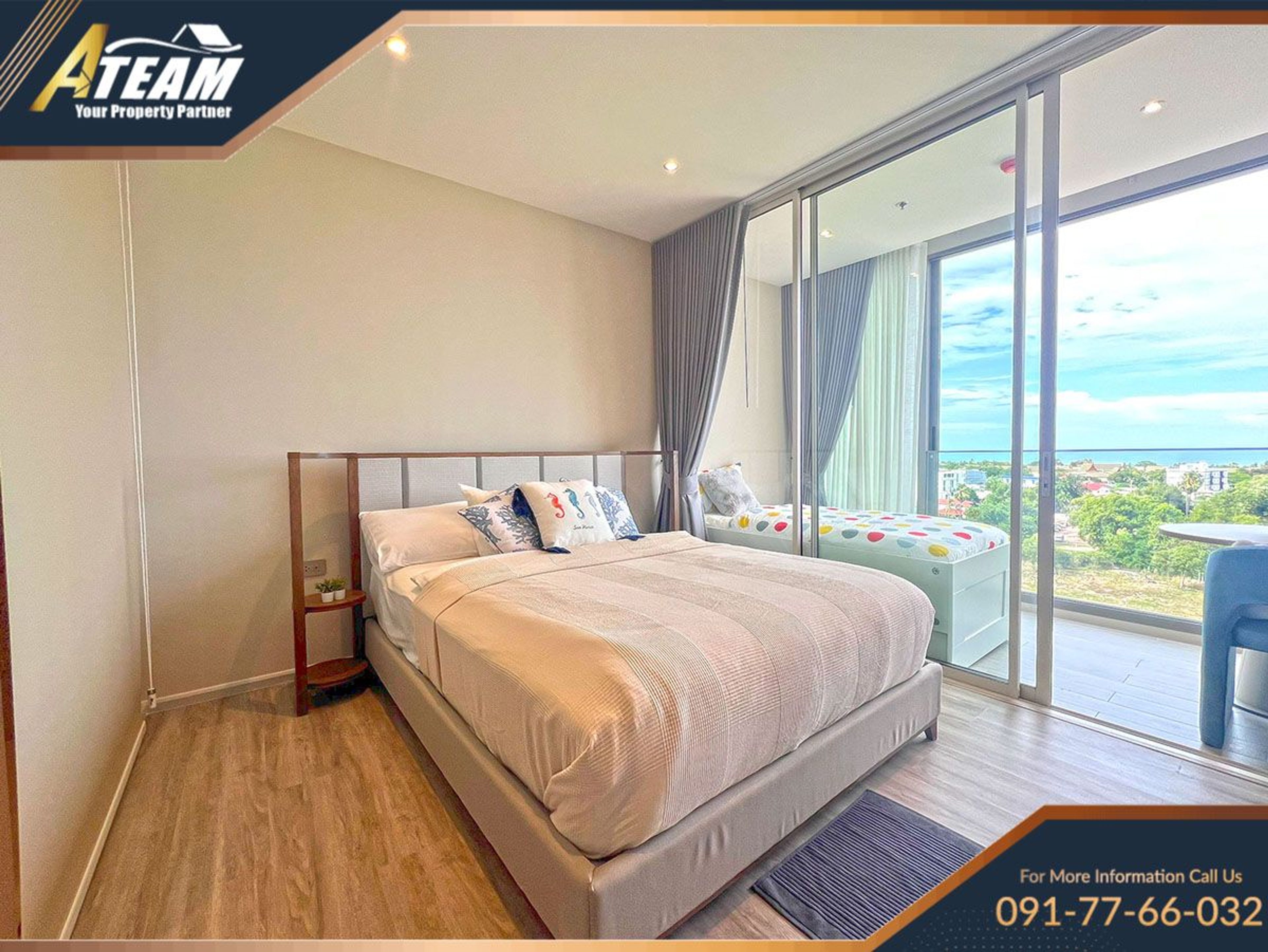 Sea View Condo at Vehha Hua Hin on 10th floor for rent  thumbnail 8