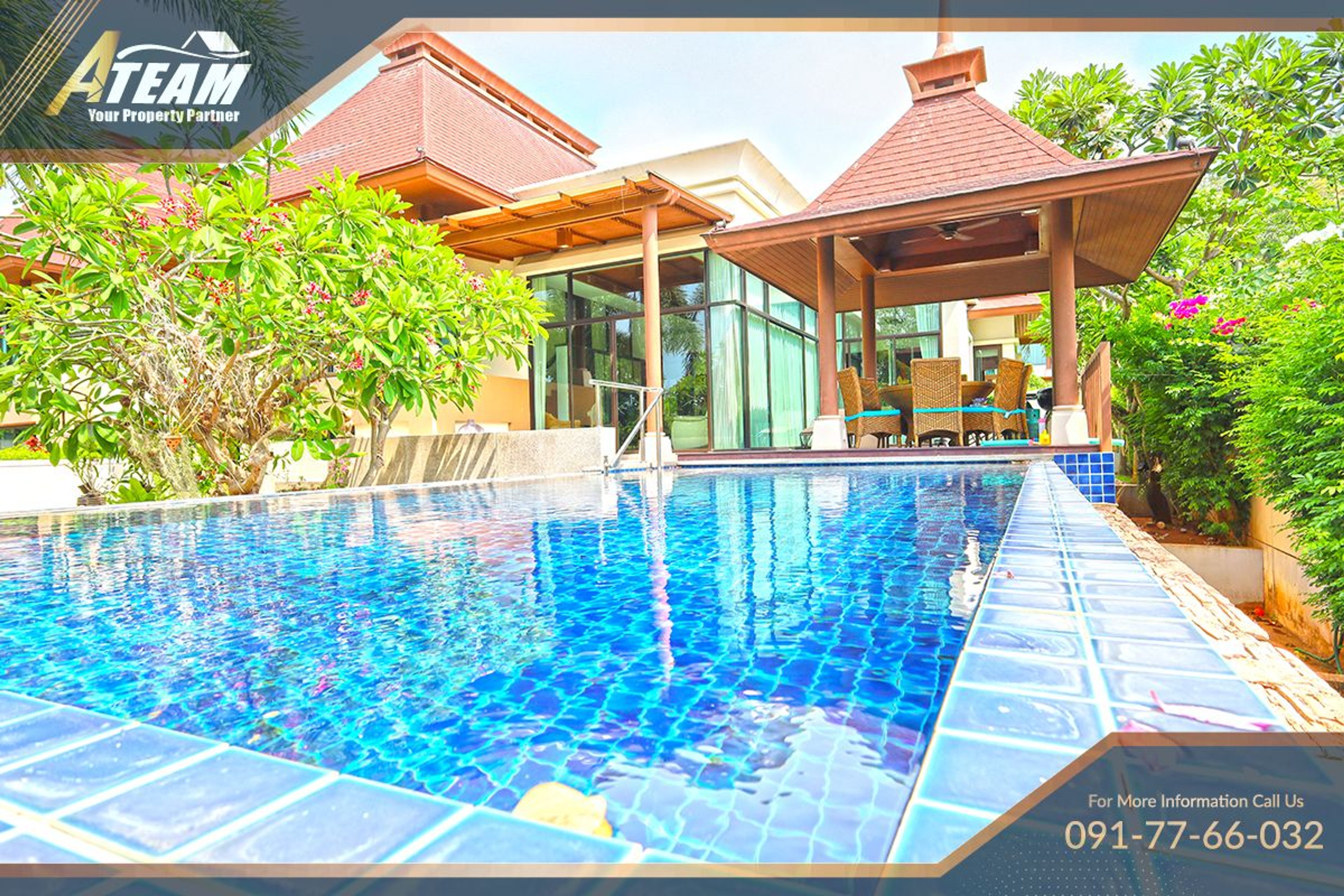 3 bedrooms Bali style pool villa in Panorama Kao Tao thumbnail 2