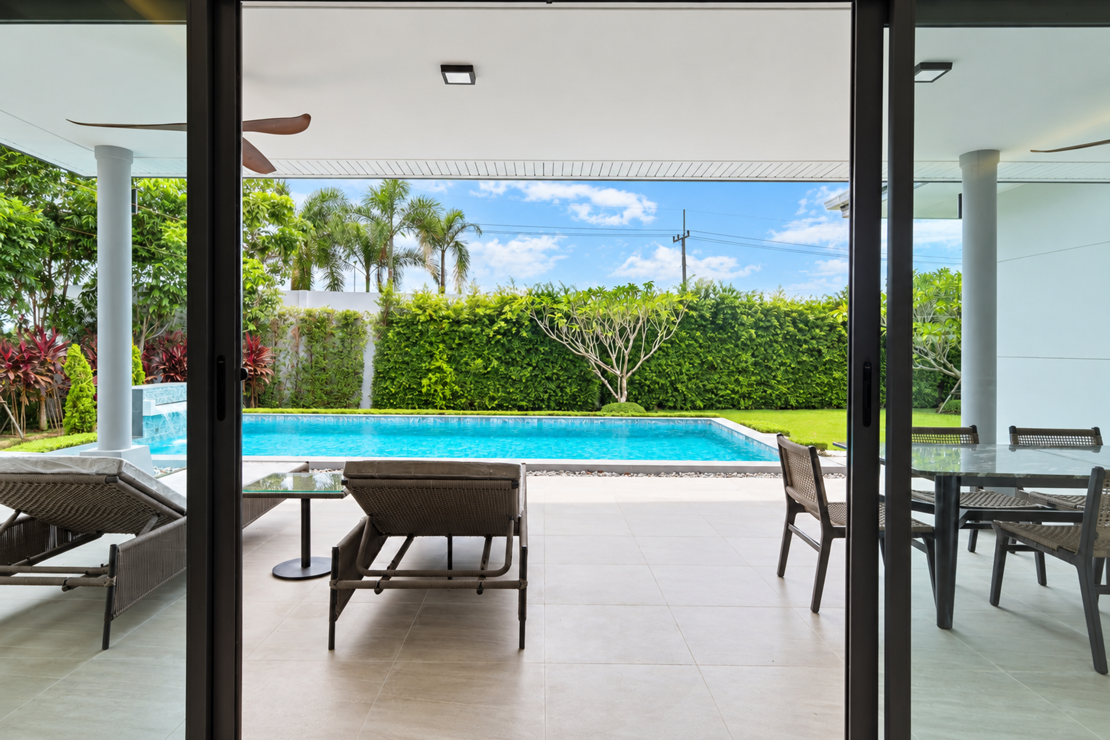 Villa spacieuse de 3 chambres à louer à Nantra Residence Hua Hin – 65 000 THB/mois thumbnail 3