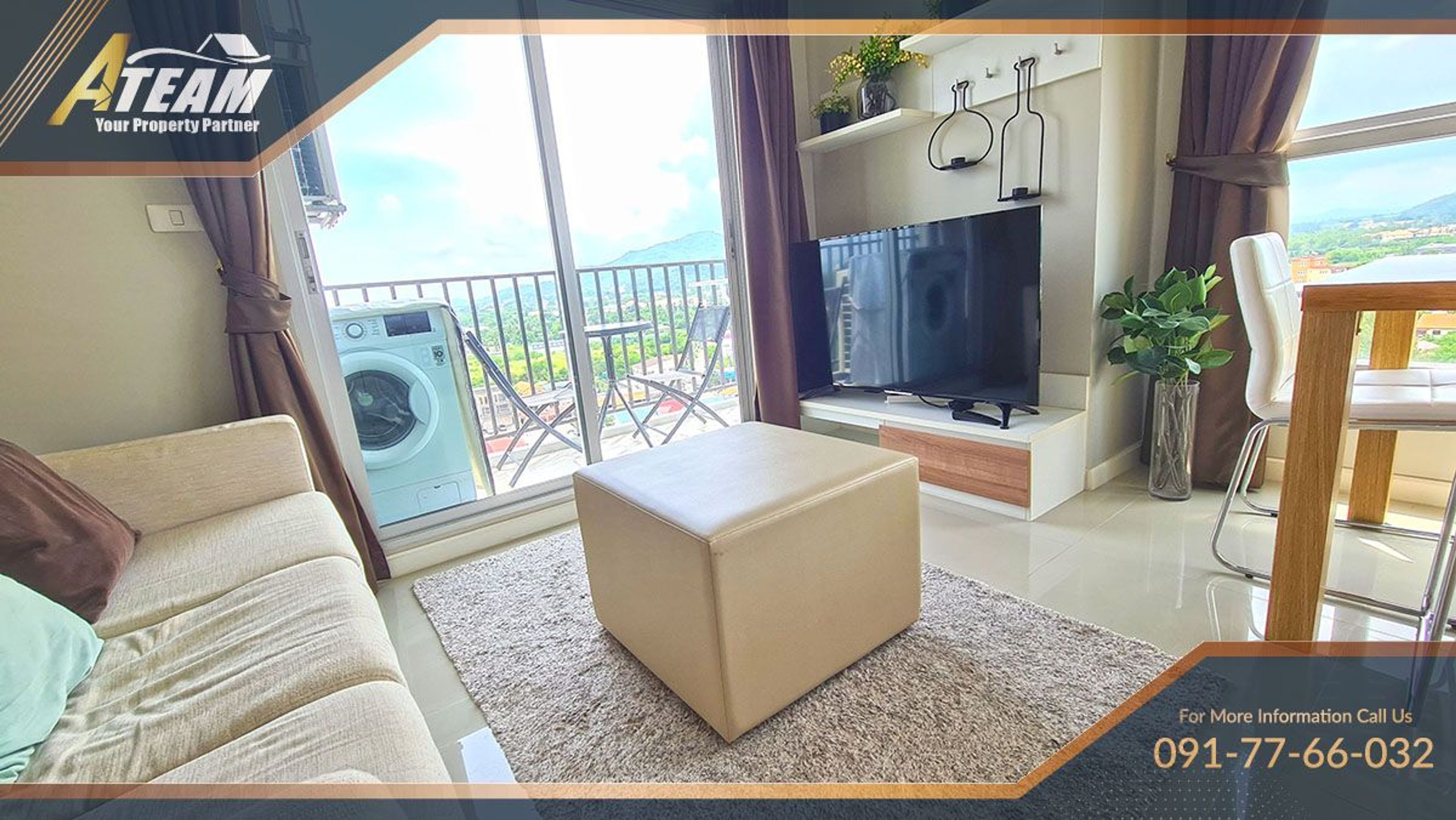 2 Bedroom 2 Bathroom high floor condo for rent at Baan Kieng Fah  thumbnail 11