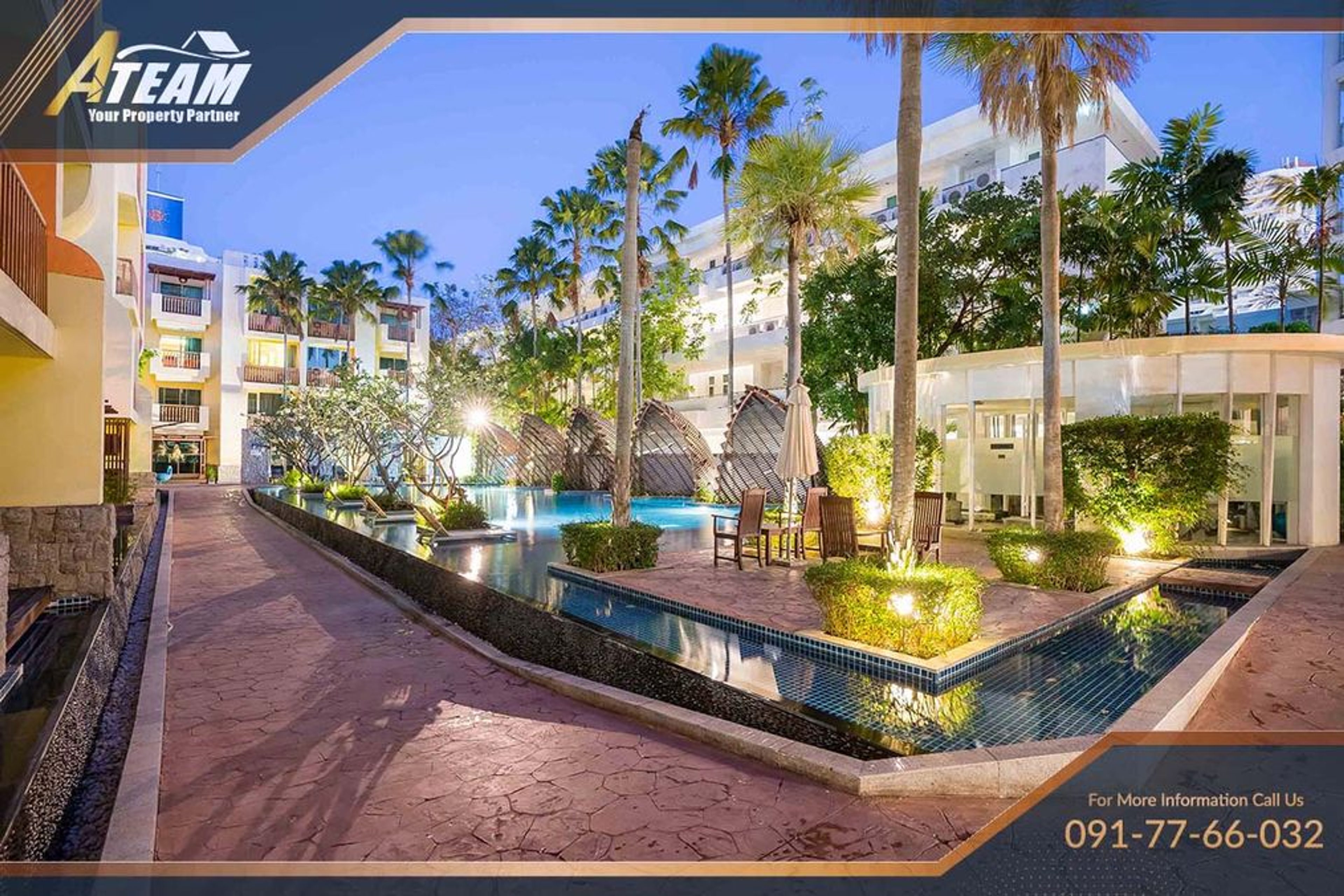 3-bedrooms 100 SQM Condo at Myconos (center Hua Hin) thumbnail 4
