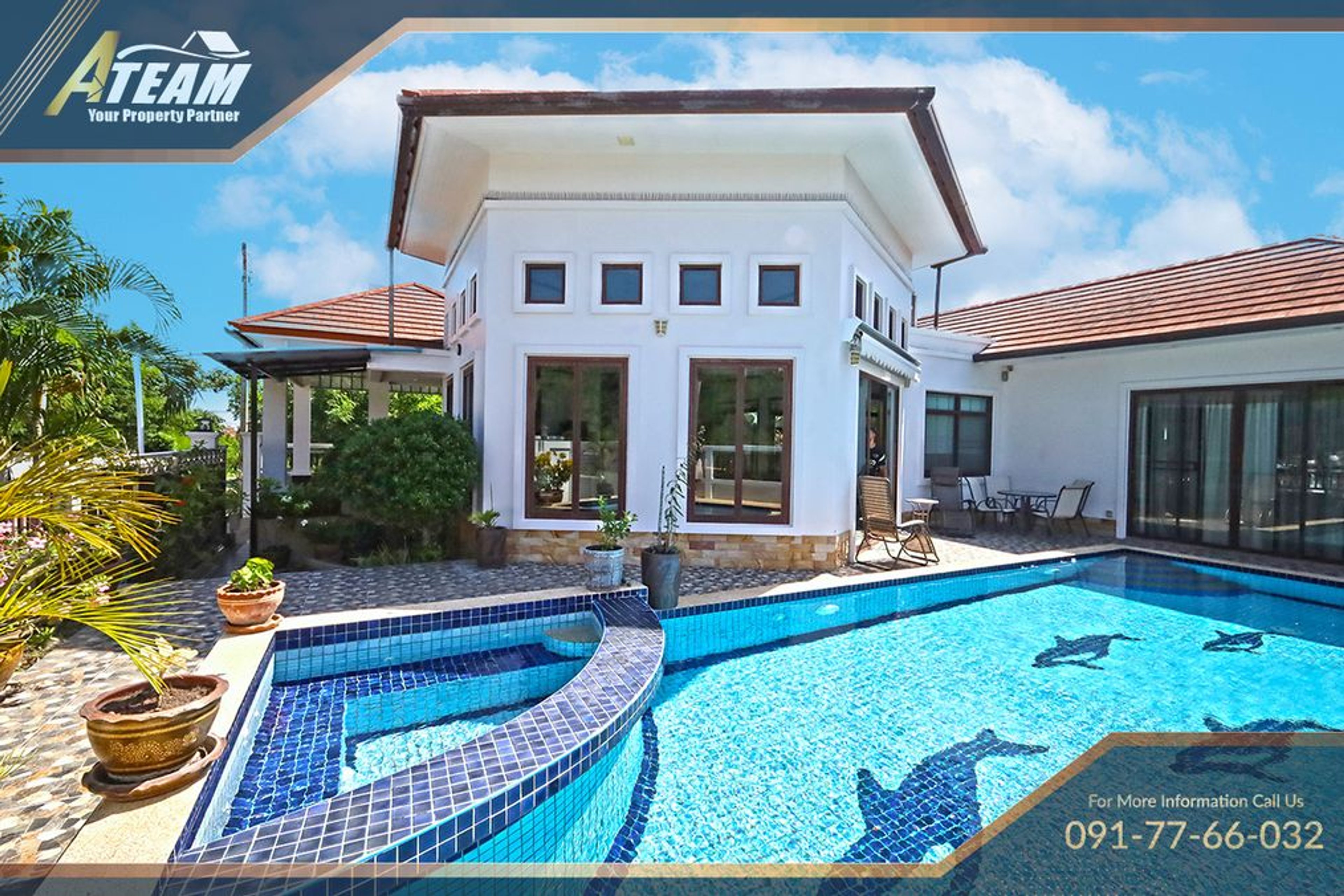 For Rent 3-Bed Pool Villa with Glass Garden Room in Soi 102 thumbnail 32