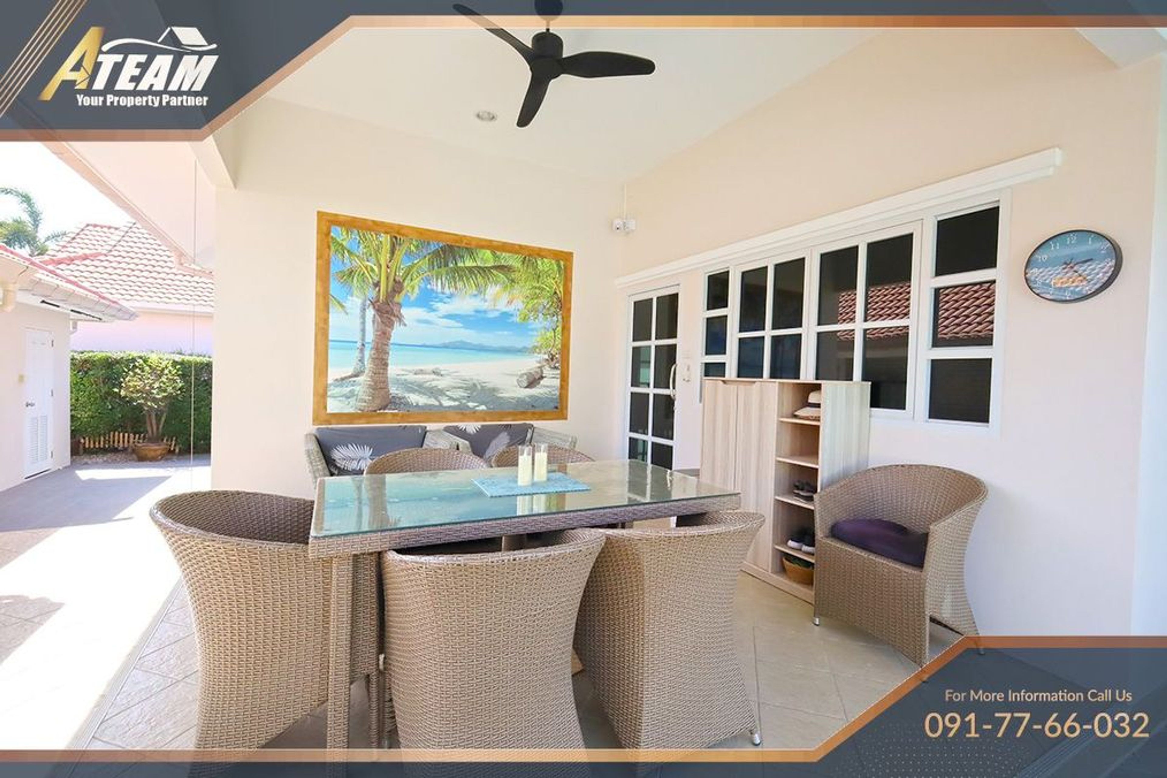 Tropical Poolvilla super close to the golf course thumbnail 18