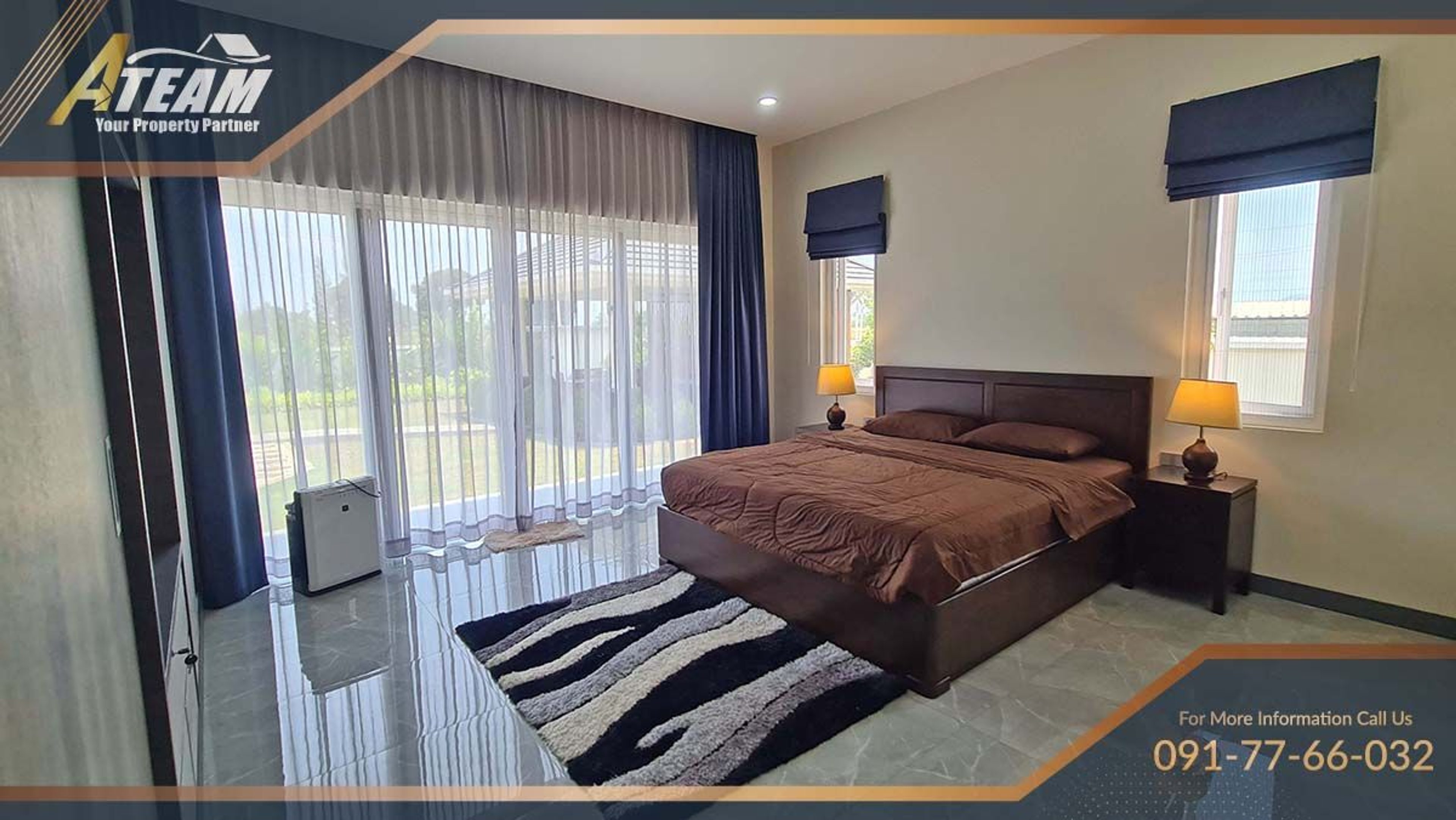 Luxury 5 bedrooms pool villa on 2 rais surrounded by mountains thumbnail 32