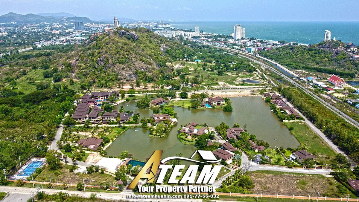 Rare lake side pool villa 800m from Kao Takiab