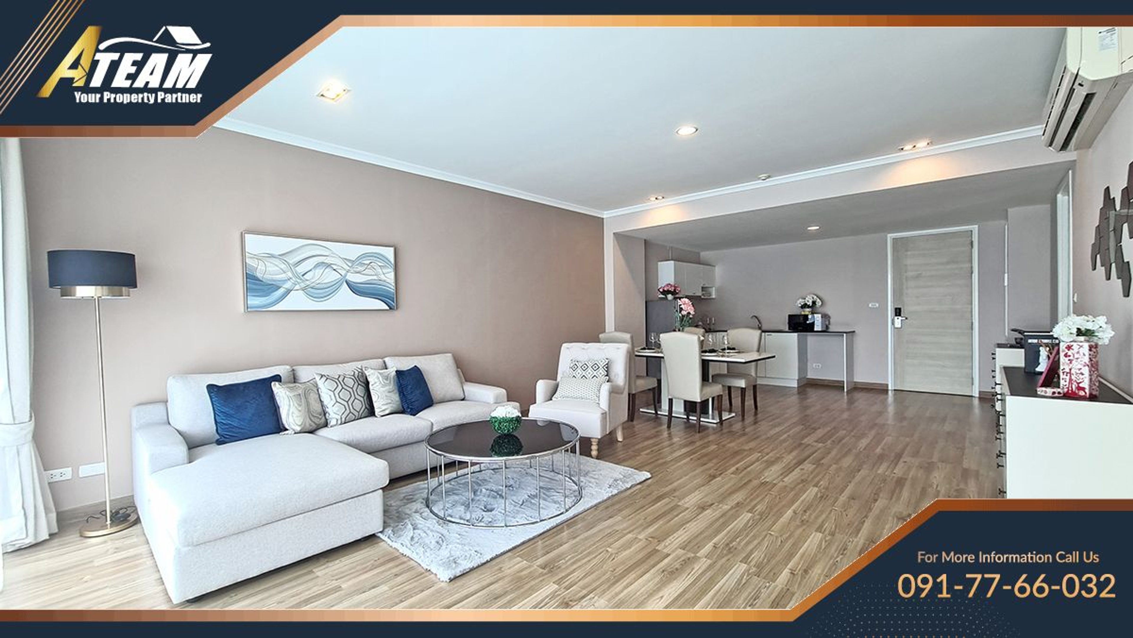 2 Bedrooms 2 Bathrooms (Extra Corner) | 92.6 sqm | Garden View thumbnail 2