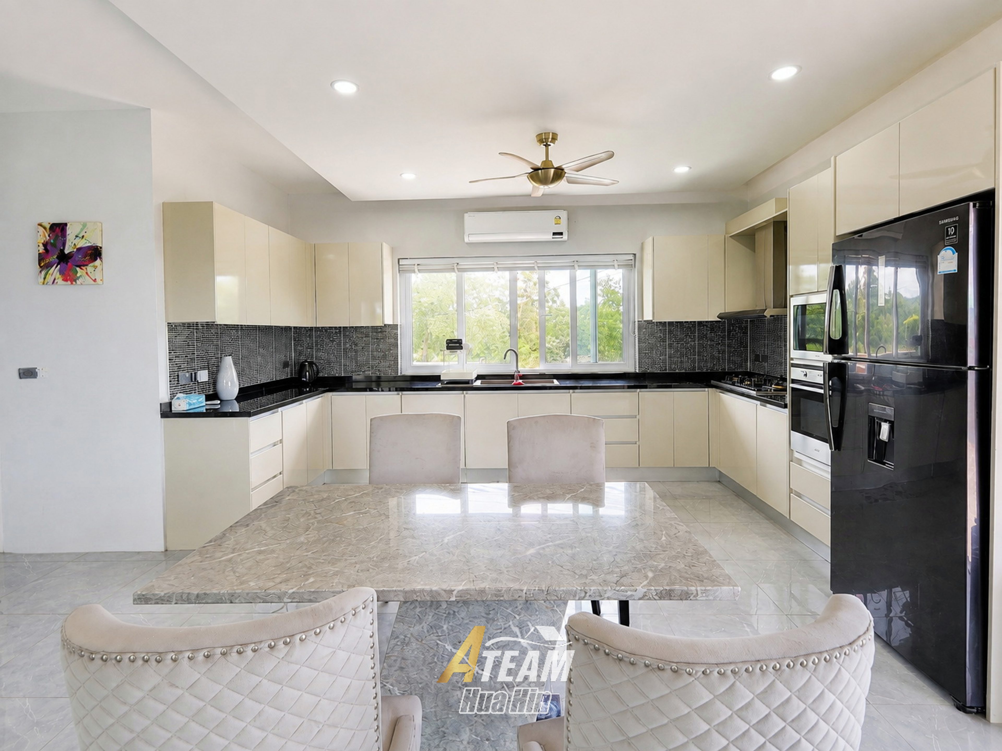 For rent 3 bed pool villa with mountain view Khao Tao, Hua Hin thumbnail 10