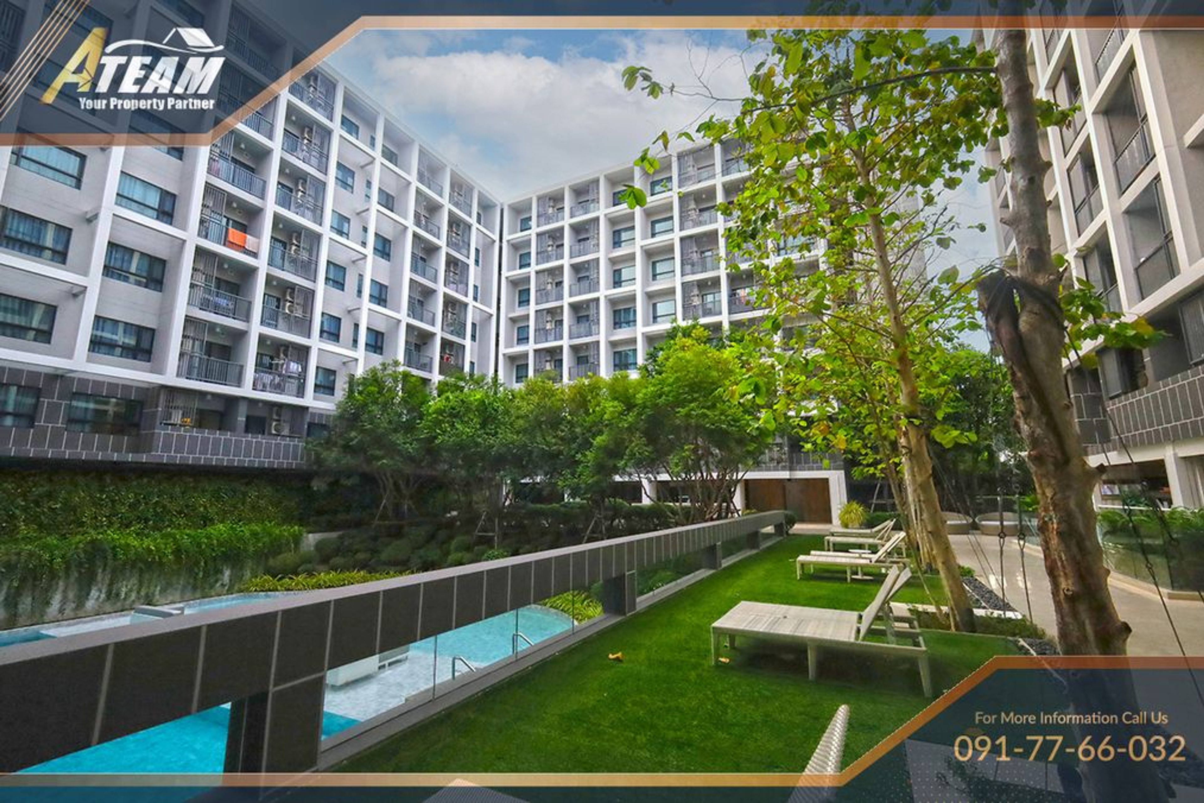Modern 1 Bedroom Pool View For Sale in Dusit D2 Residence thumbnail 2