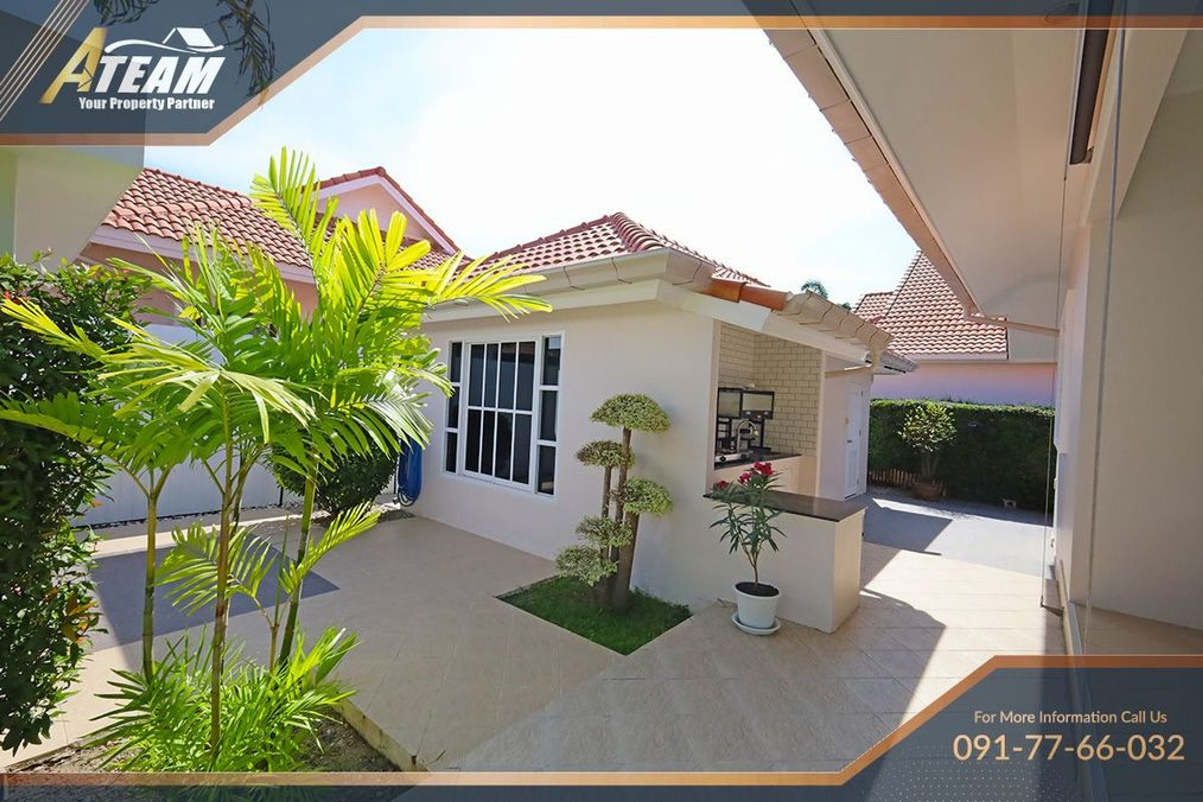 Tropical Poolvilla super close to the golf course thumbnail 16