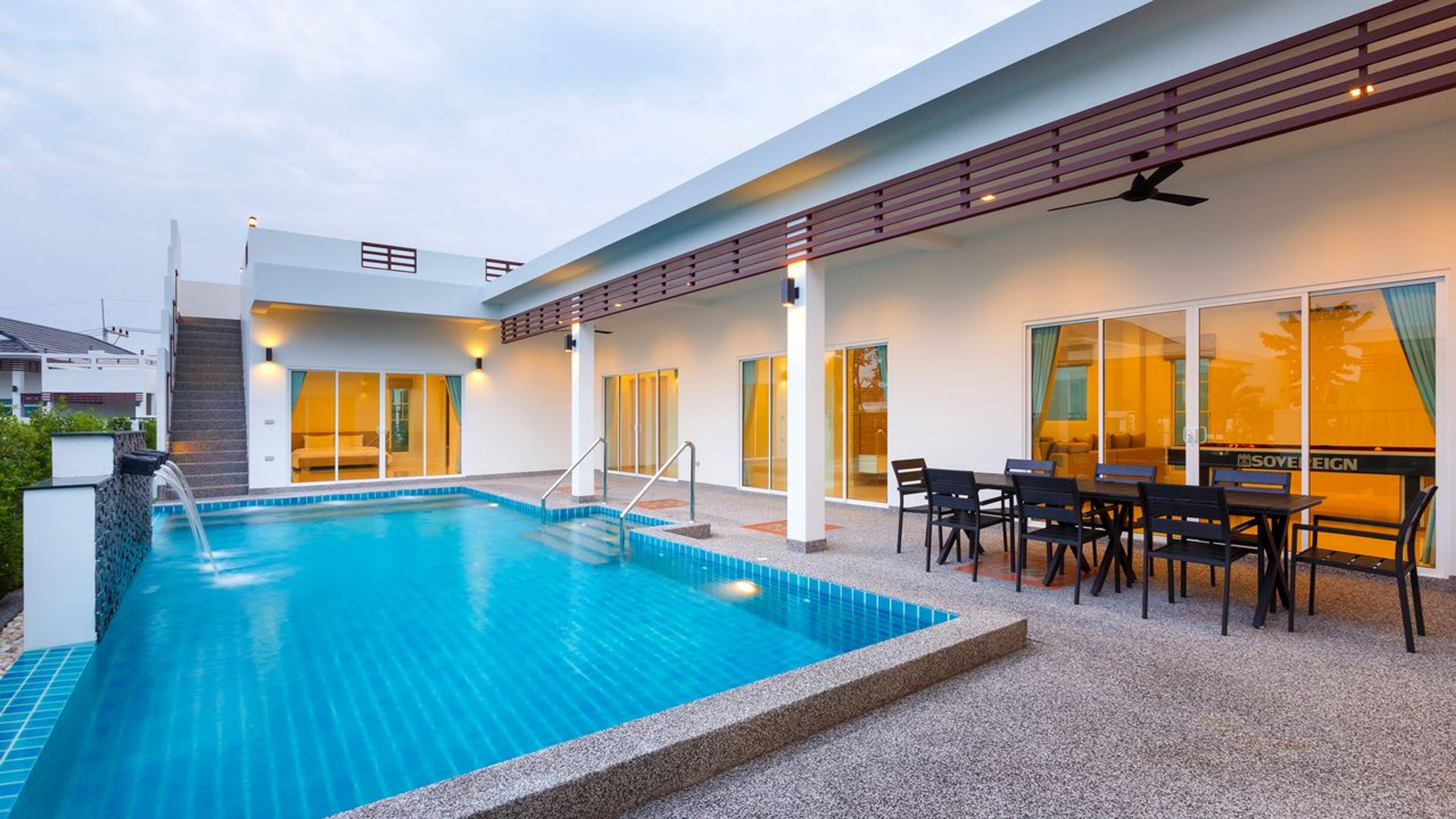 Beautiful 4 Bed 5 Bathroom Pool Villa at Sivana Gardens thumbnail 31