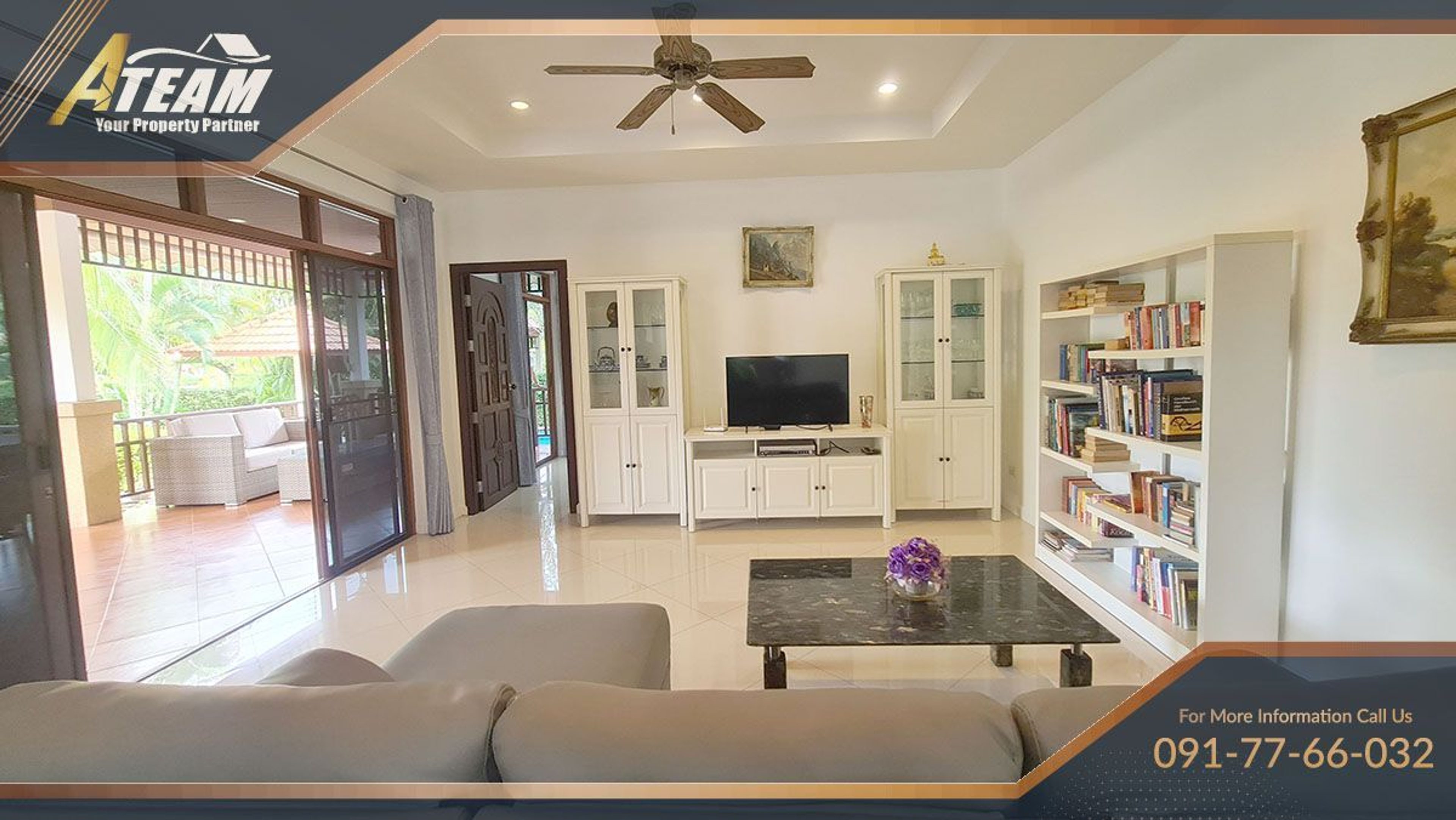 Charming house for sale overlooking the Khao Tao Mountains  thumbnail 7