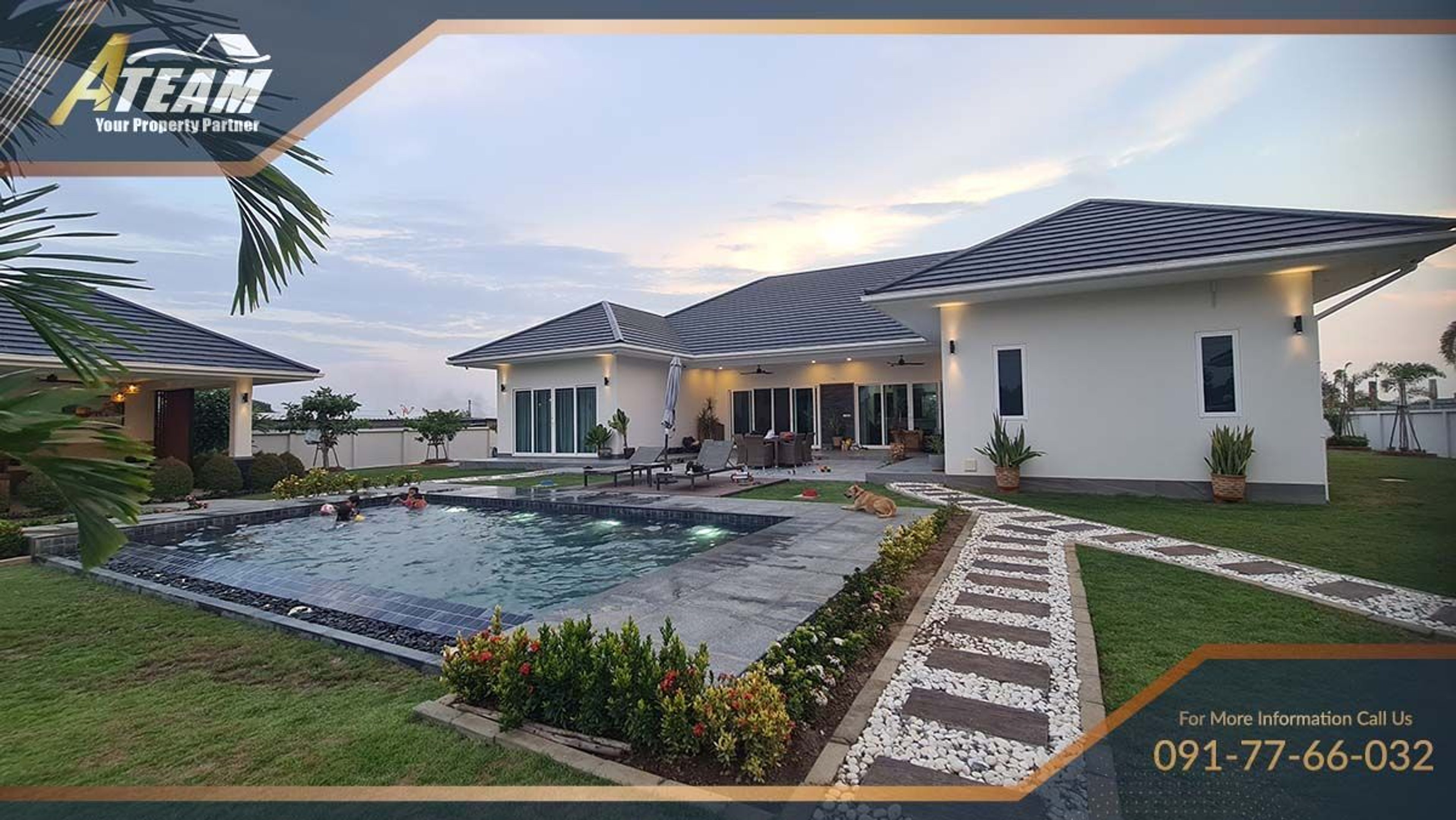 Luxury 5 bedrooms pool villa on 2 rais surrounded by mountains thumbnail 55