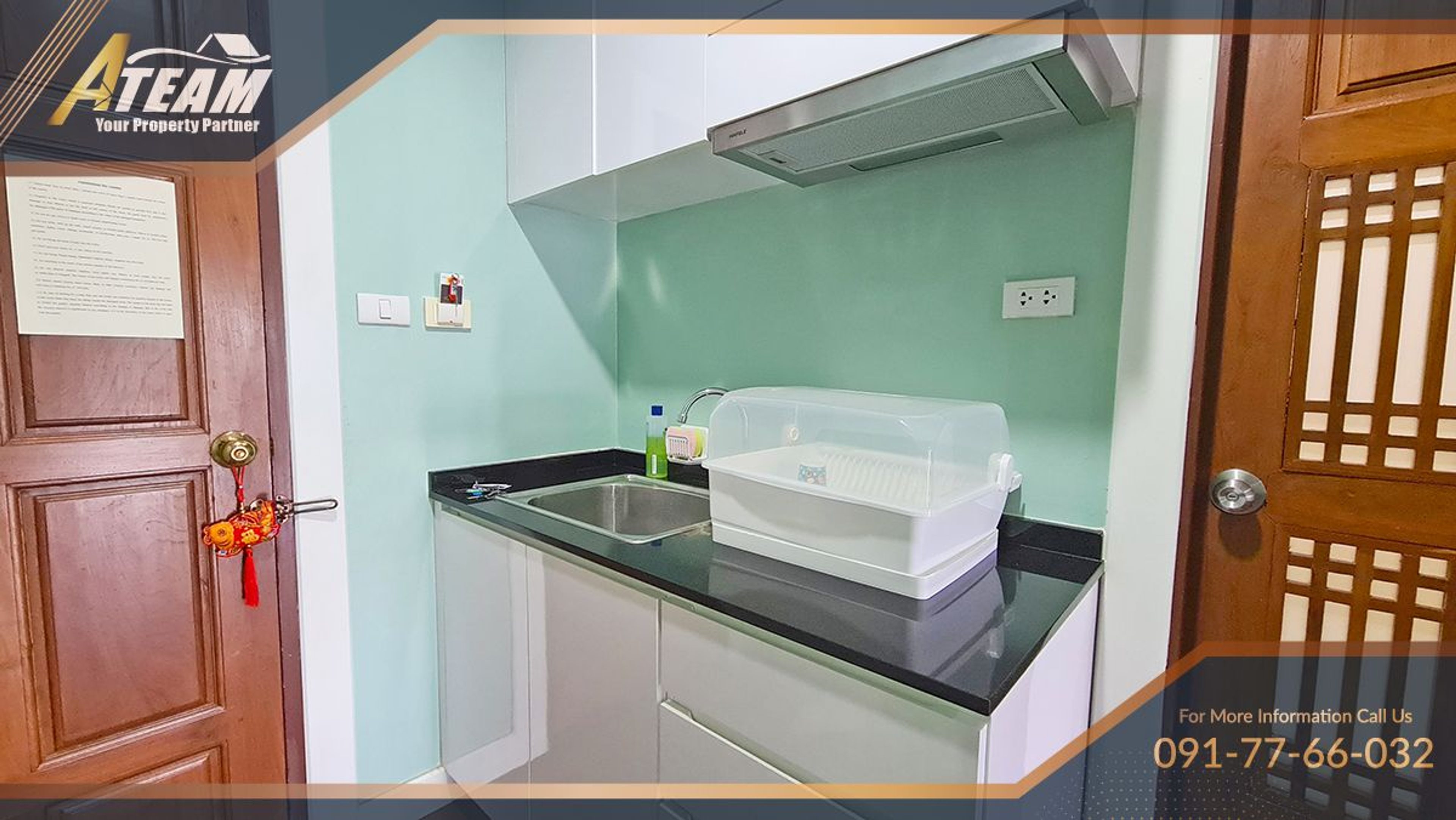 Apartment / Condo For Rent - - 1 Bedroom - 1 Bathroom - Price ฿12,000  thumbnail 5
