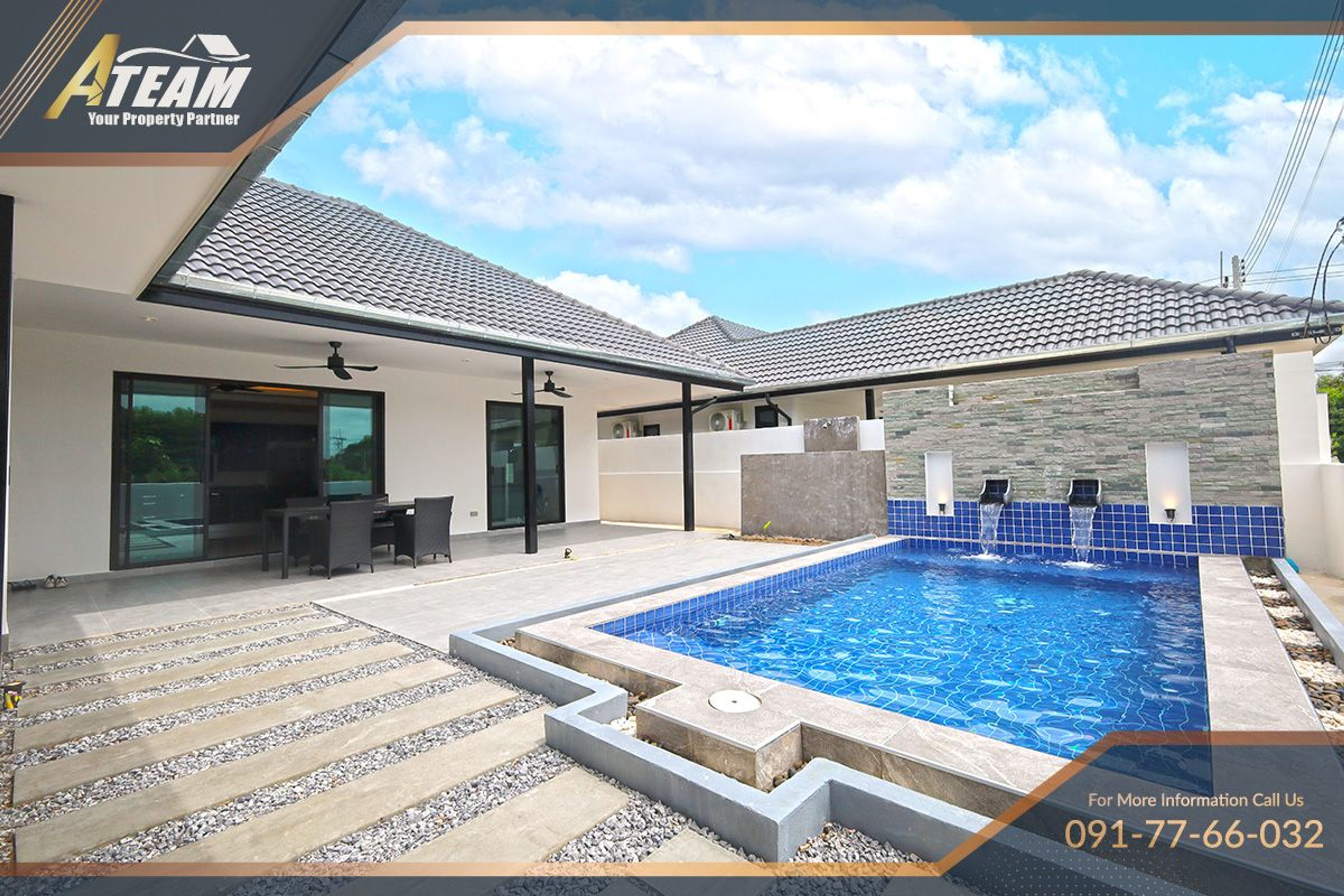 3-Bedroom Pool Villa at Mil Pool Villas – Soi 102