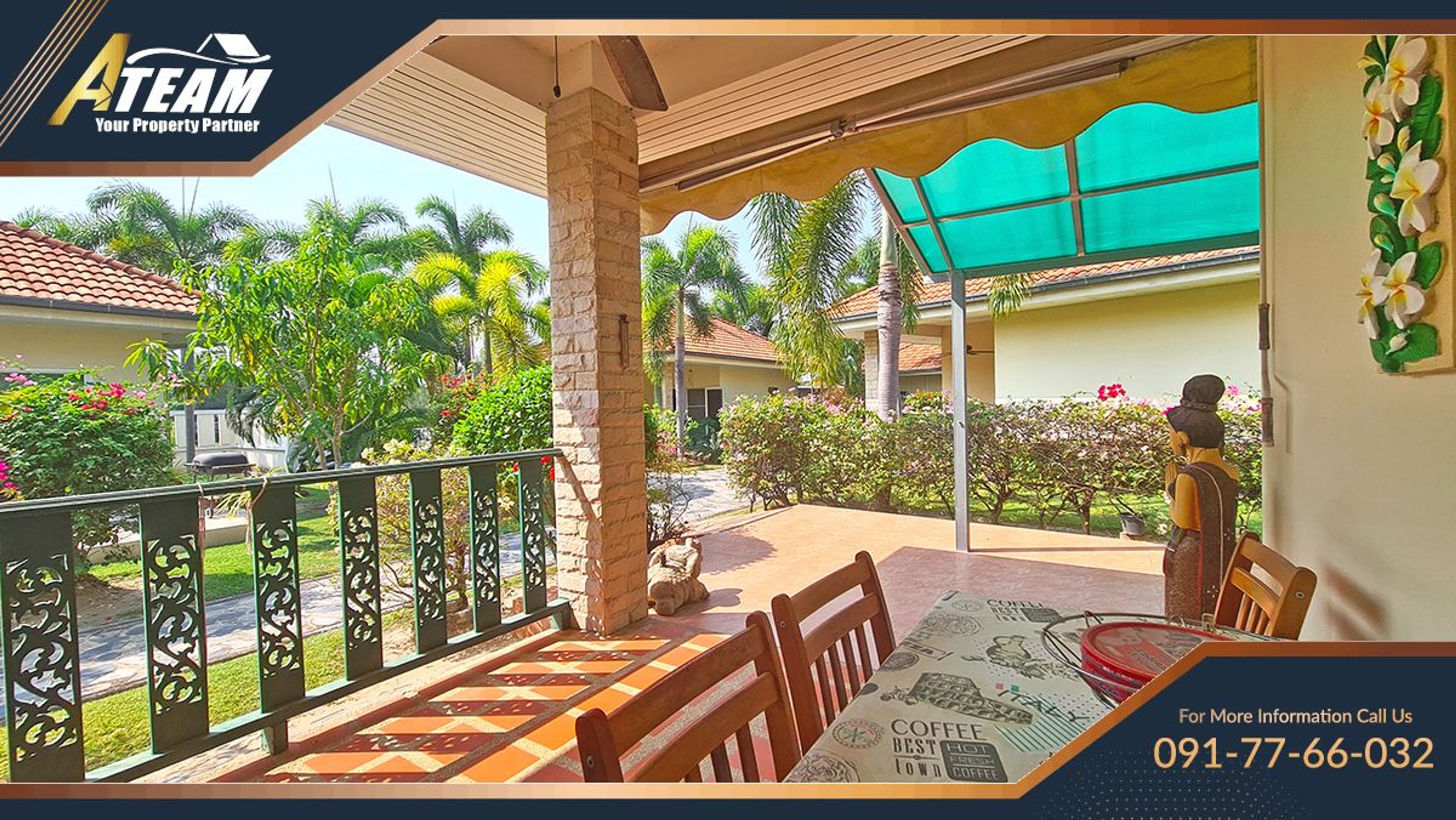 A Lovely Cozy Tropical in Pineapple Village Hin Lek Fai thumbnail 3