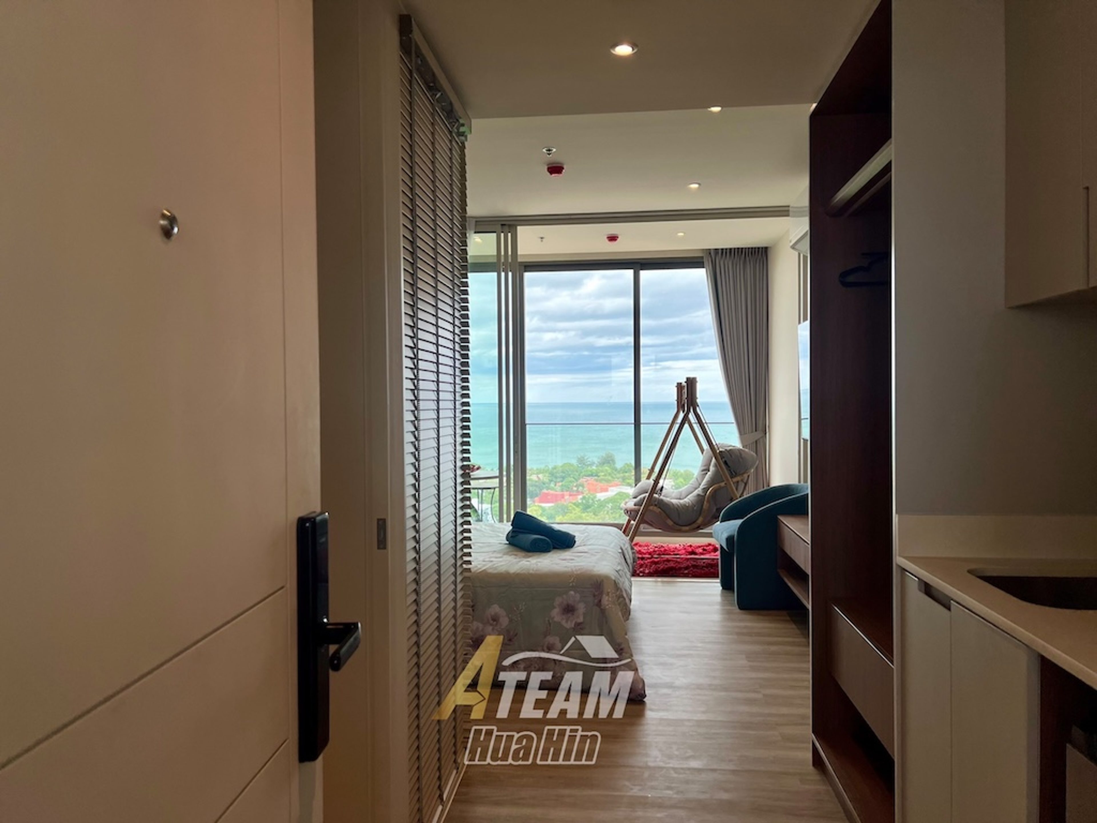 High Floor Sea view Condo for rent at Vehha Hua Hin thumbnail 23