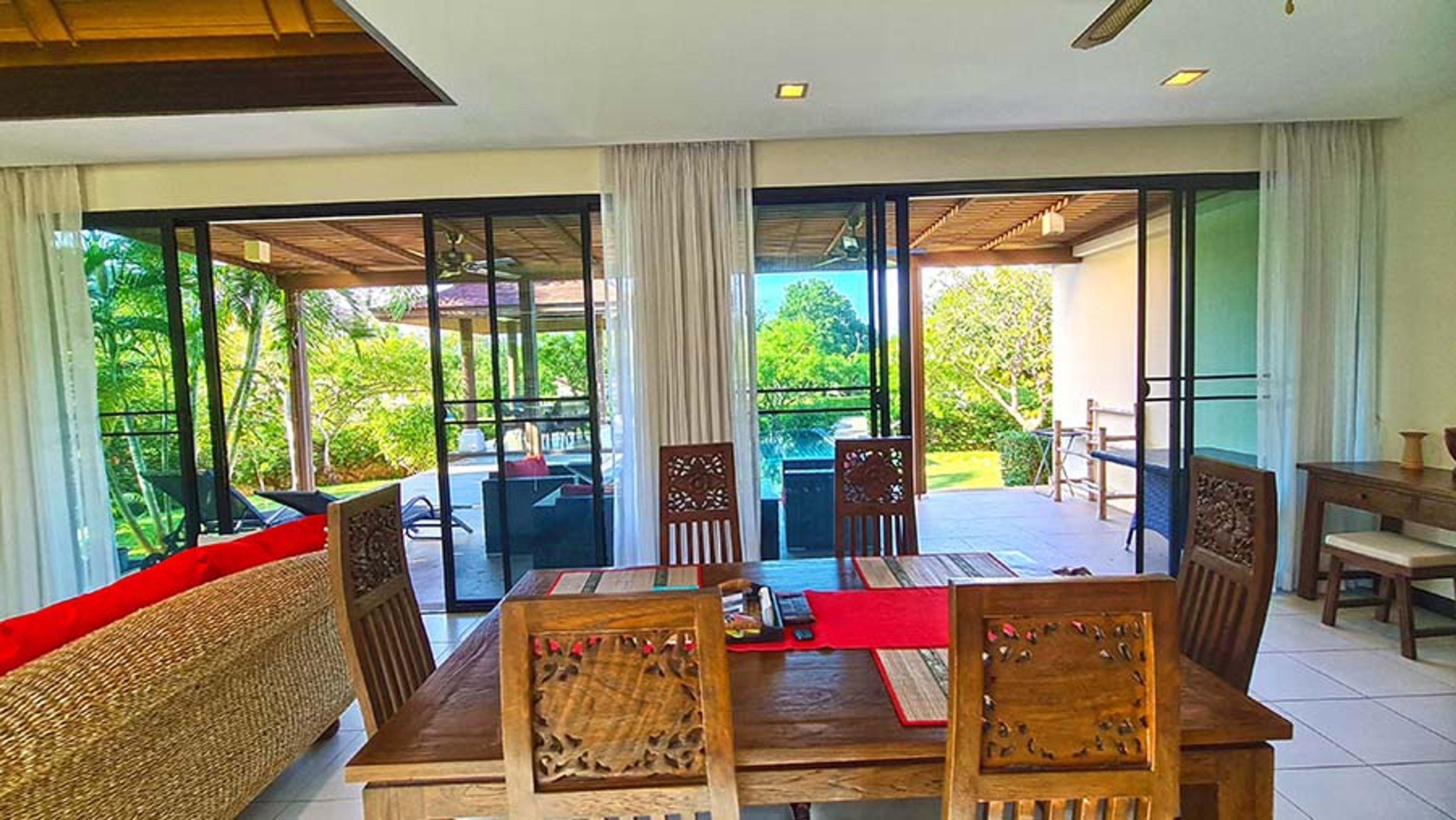 Pool Villa Bali Style at Panorama Khao Tao for rent thumbnail 5