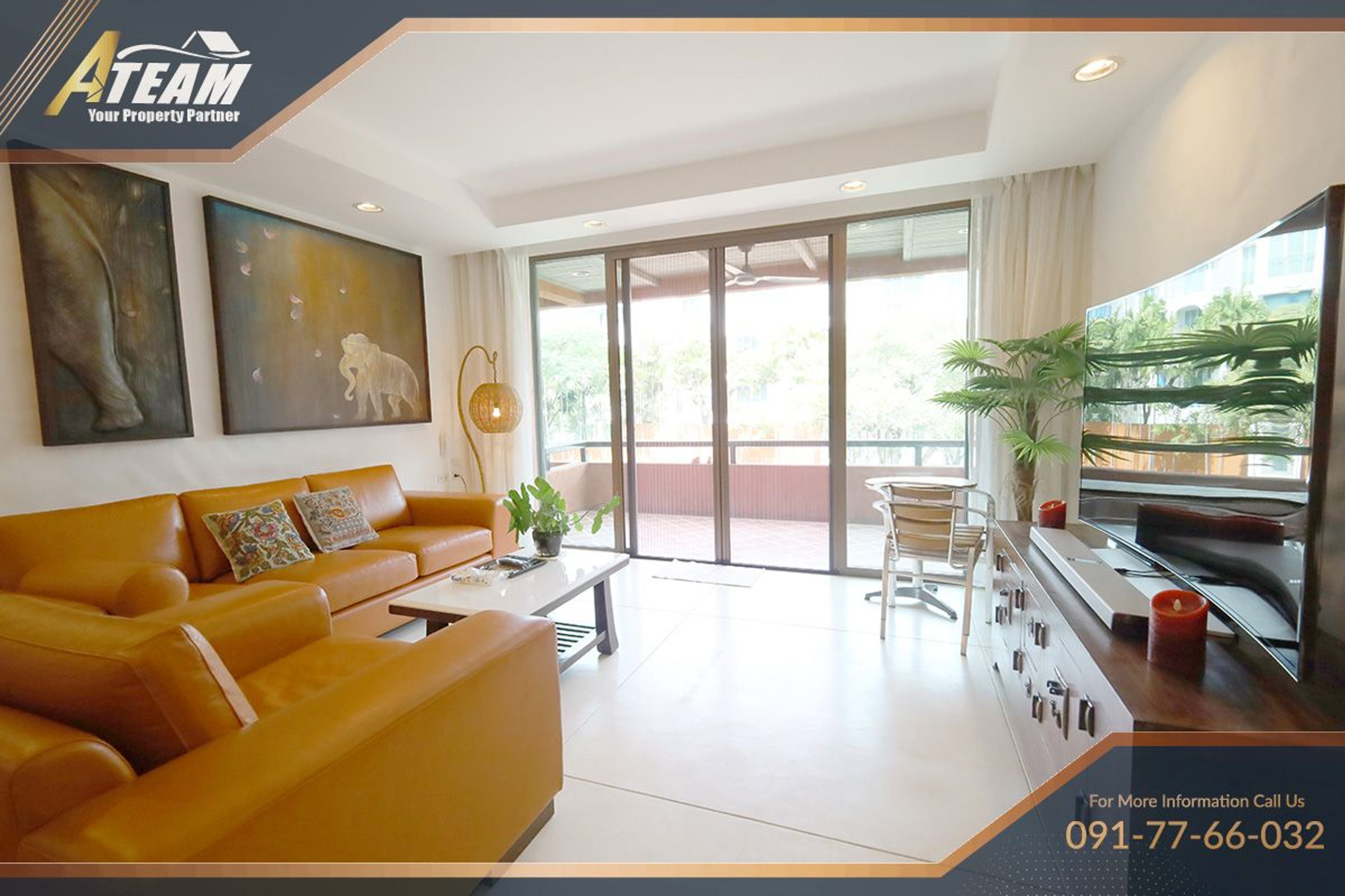 Beachfront Condo 100 sqm for Rent in Las Tortugas, Khao Tao thumbnail 9