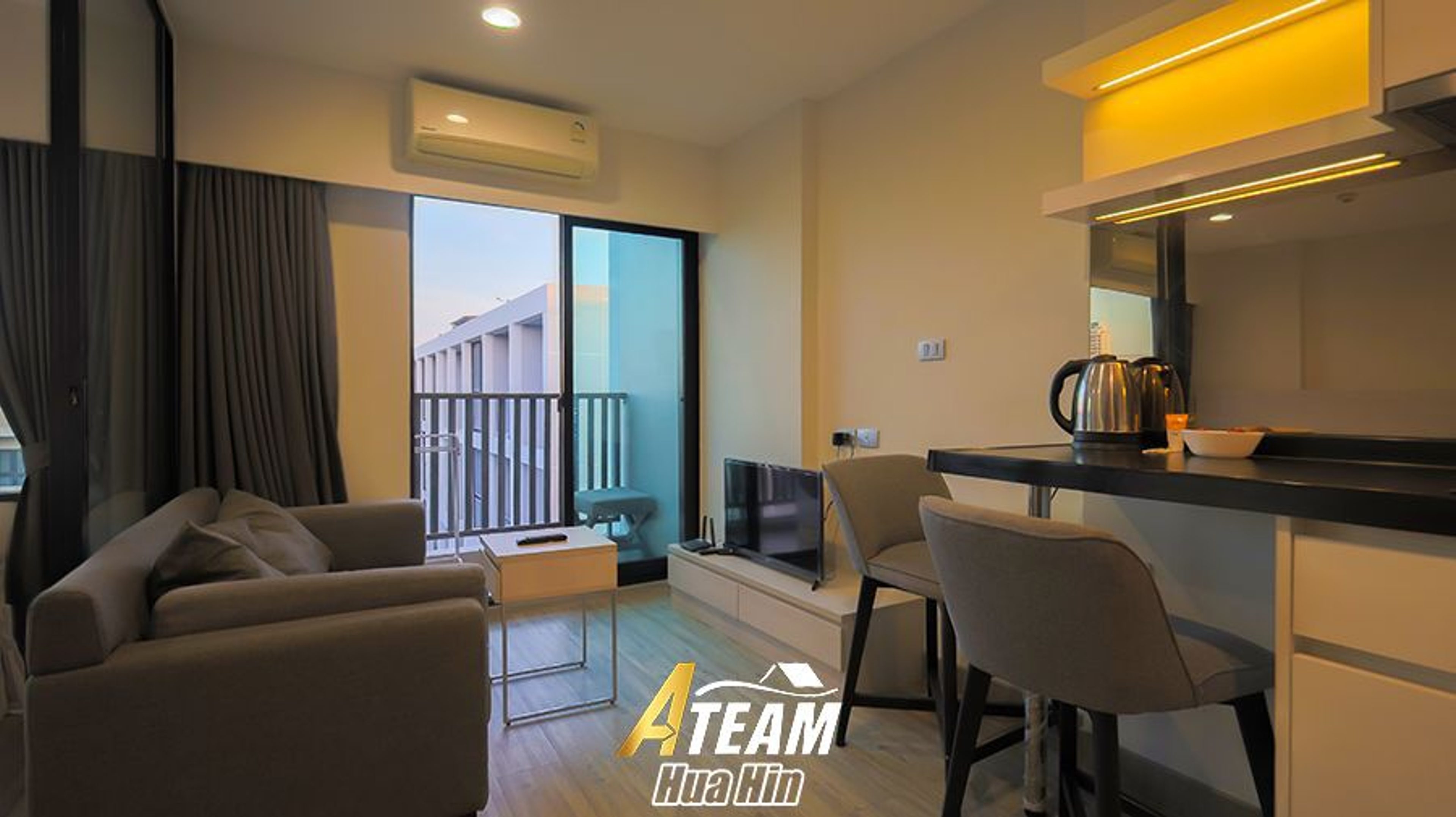 Modern 1-Bedroom  Pool View 2.5 M Dusit D2 Hua Hin  thumbnail 11