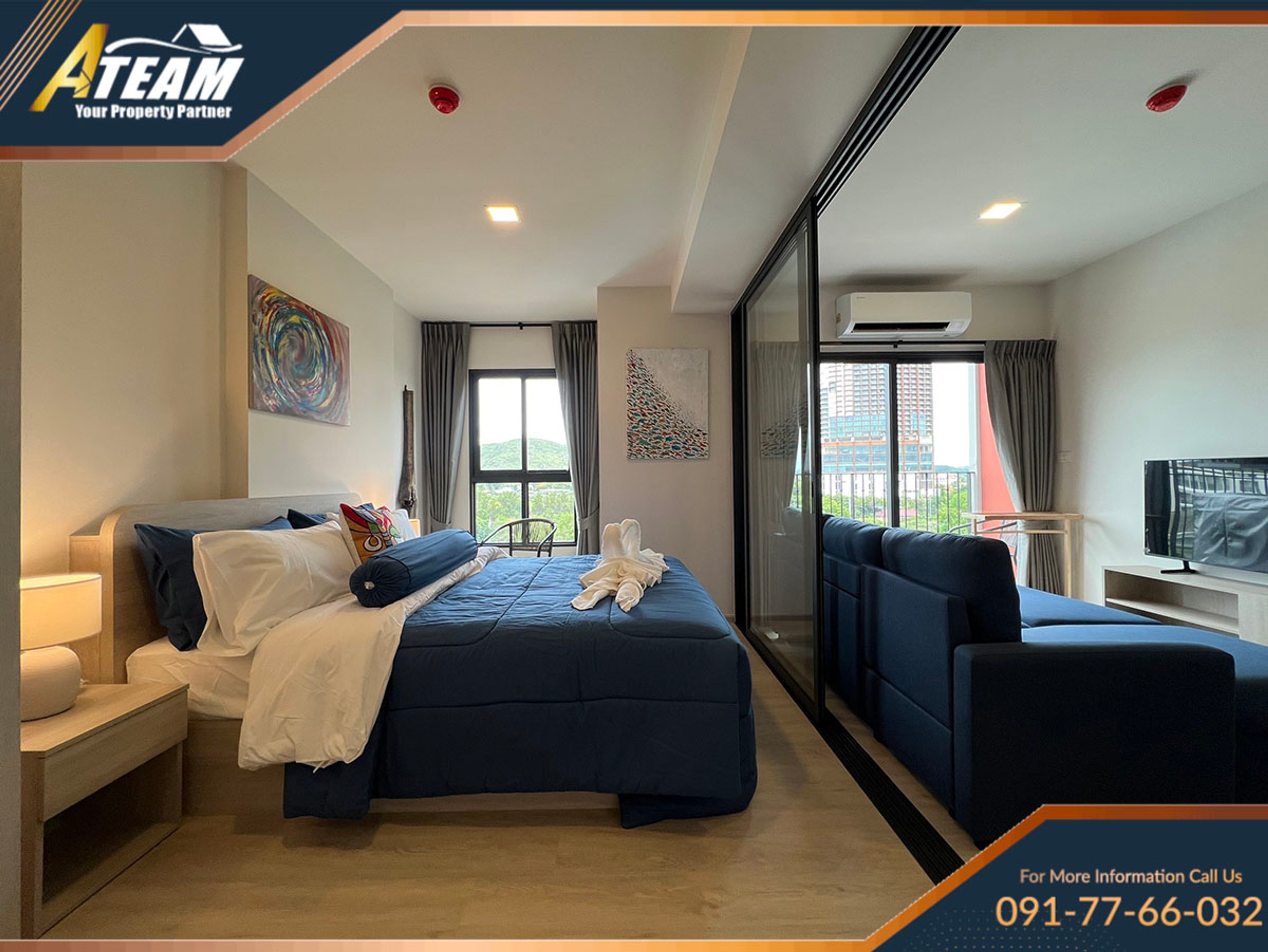1 bedroom condo on top floor at Cabanas Hua Hin for rent thumbnail 9