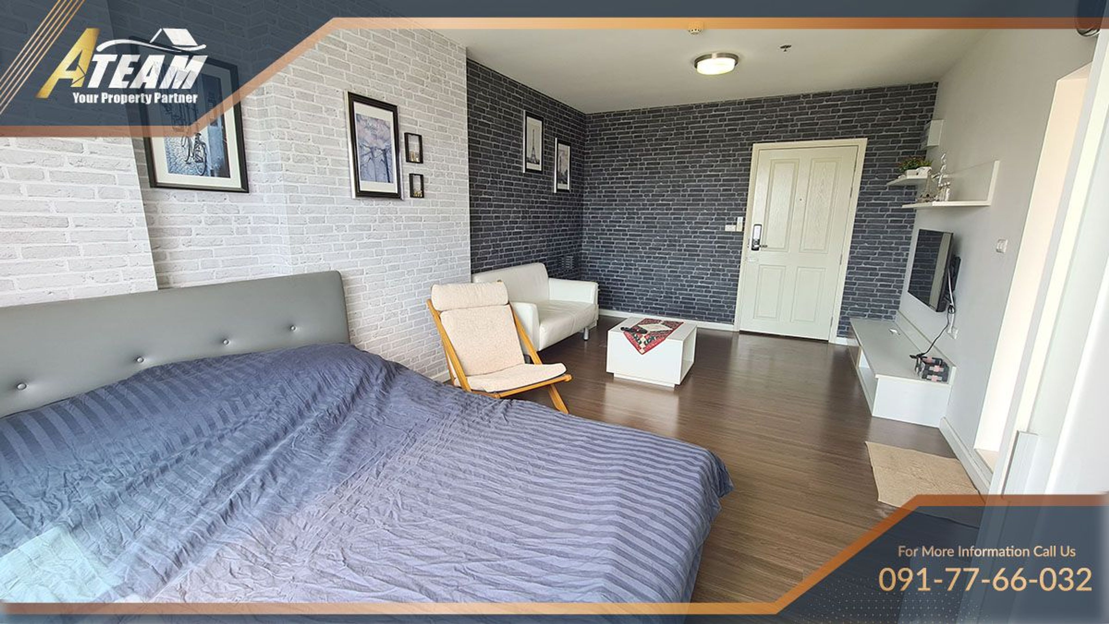 Apartment / Condo For Rent - - 1 Bedroom - 1 Bathroom - Price ฿12,000  thumbnail 5