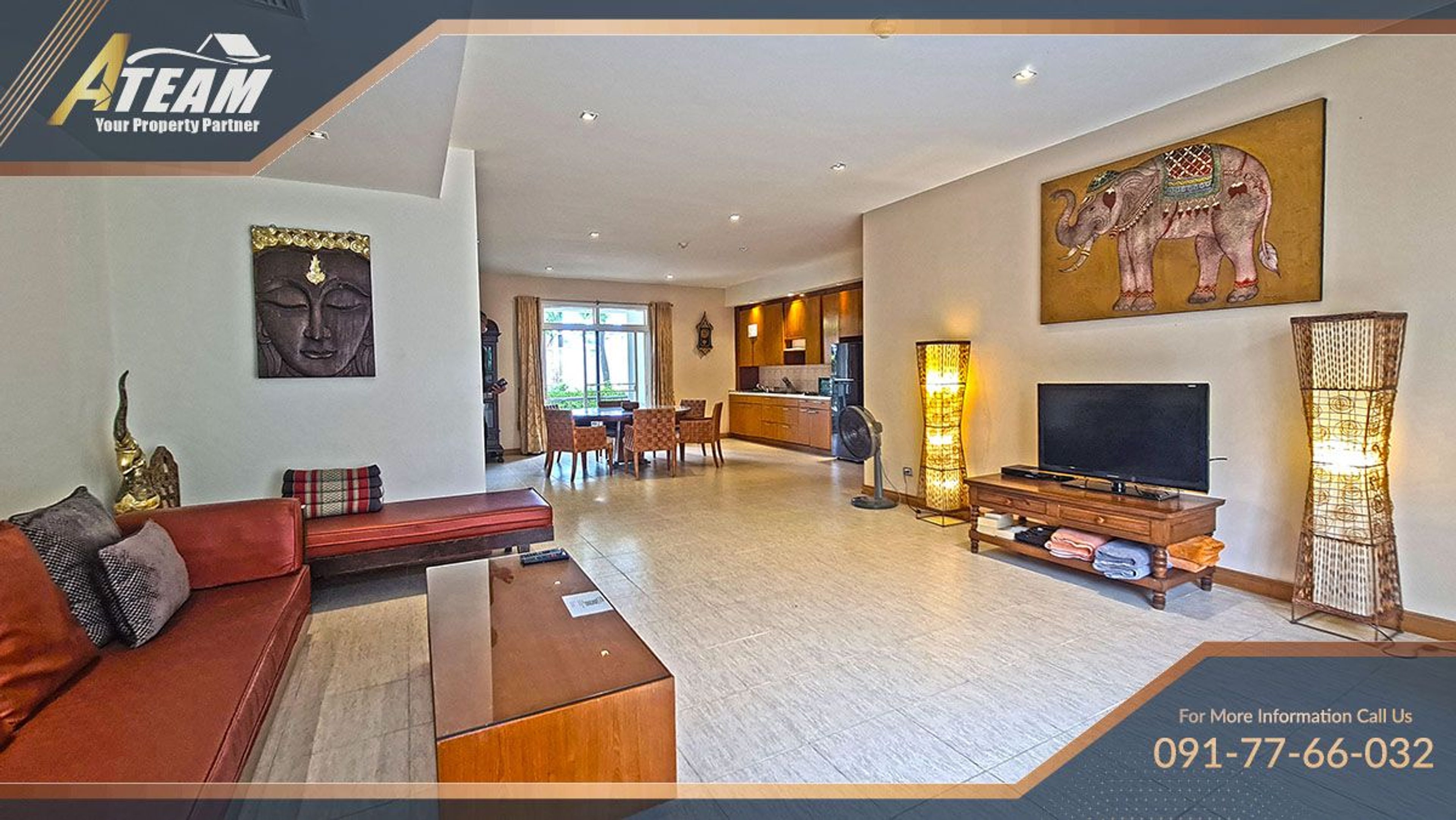 Apartment / Condo For Rent - - 2 Bedrooms - 2 Bathrooms - Price ฿39,00 thumbnail 2
