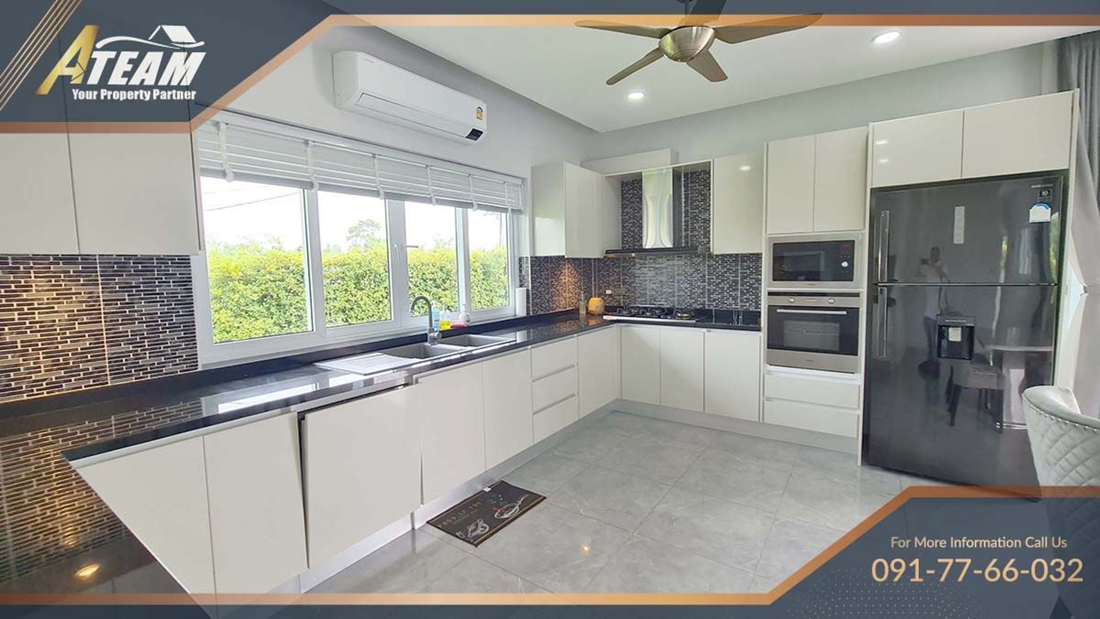3 bed pool villa with mountain view Khao Tao, Hua Hin thumbnail 3
