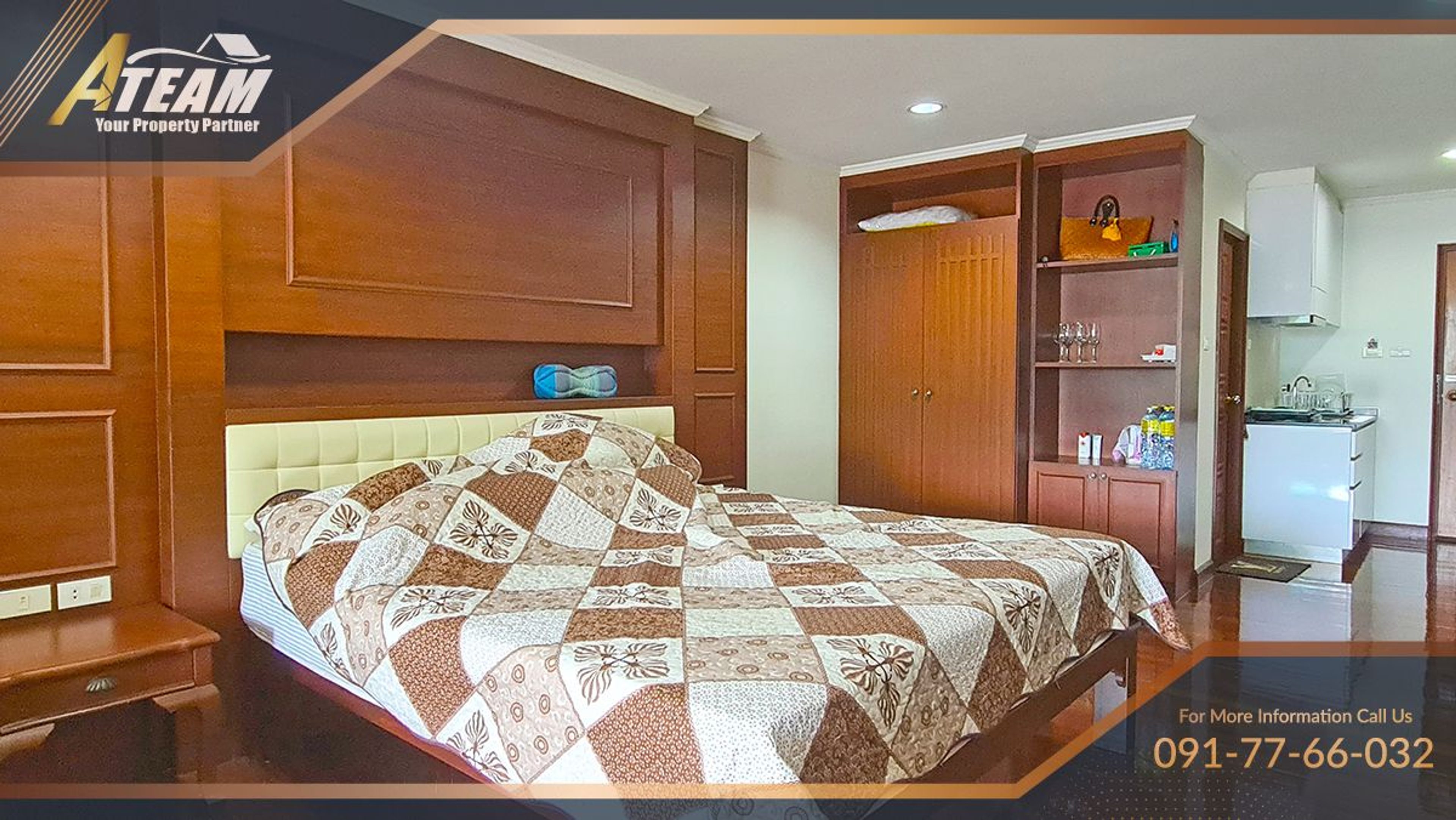 Apartment / Condo For Rent - - 1 Bedroom - 1 Bathroom - Price ฿12,000 