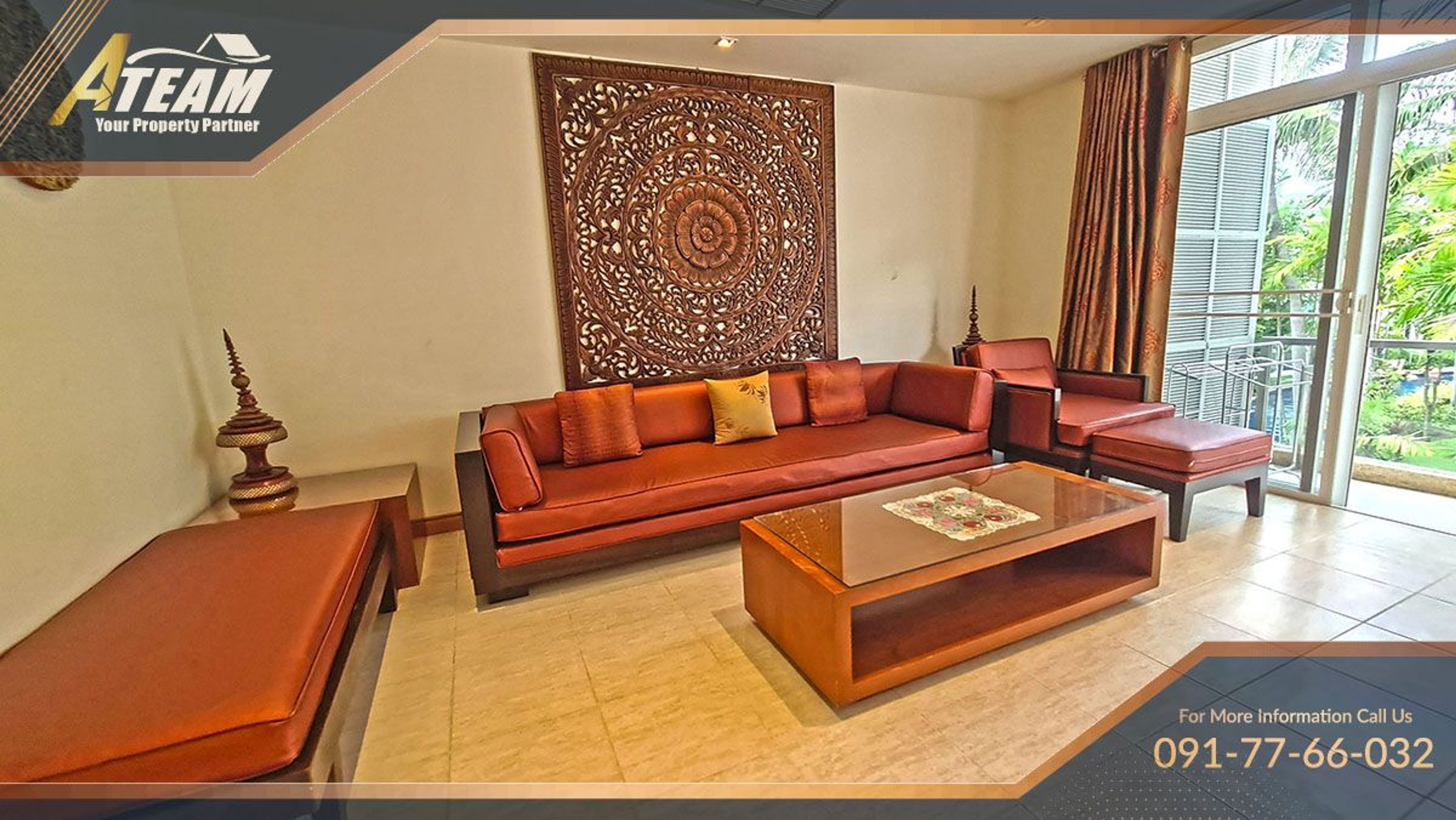 Apartment / Condo For Rent - - 2 Bedrooms - 2 Bathrooms - Price ฿35,00 thumbnail 3