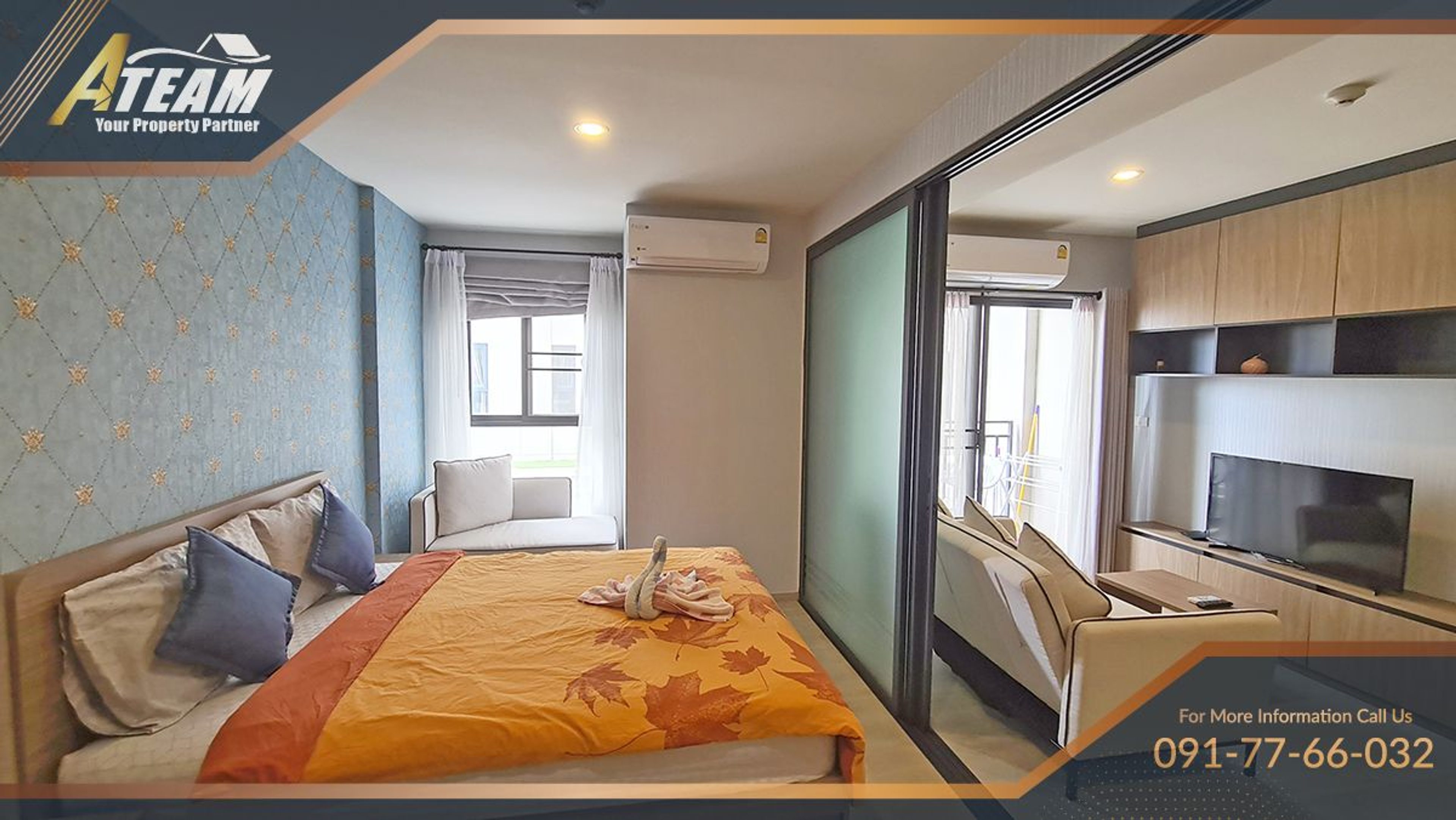 Apartment / Condo For Rent - - 1 Bedroom - 1 Bathroom - Price ฿18,000  thumbnail 2