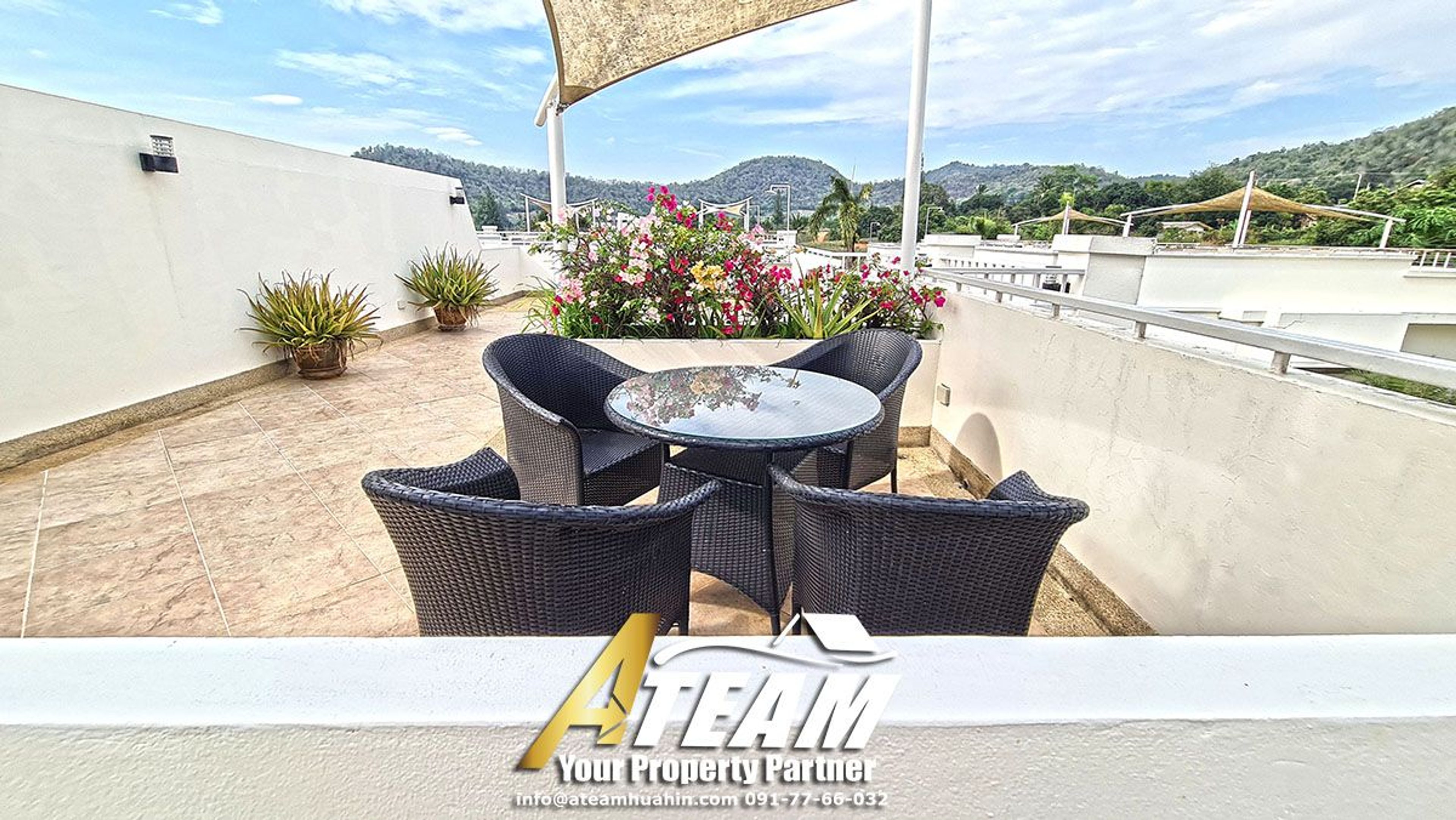 1 bedroom house with rooftop 5 min from Khao Tao thumbnail 13