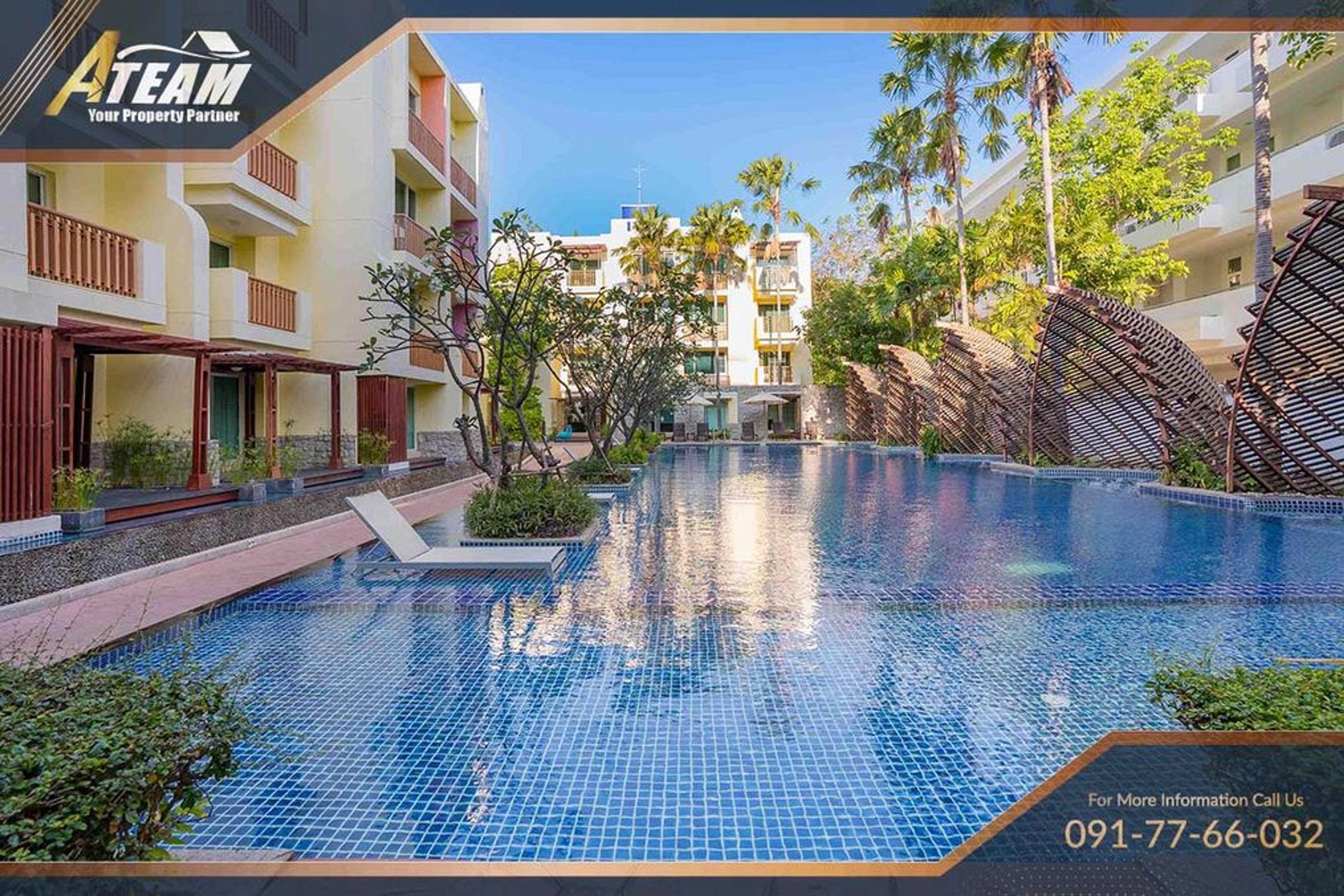 3-bedrooms 100 SQM Condo at Myconos (center Hua Hin) thumbnail 27