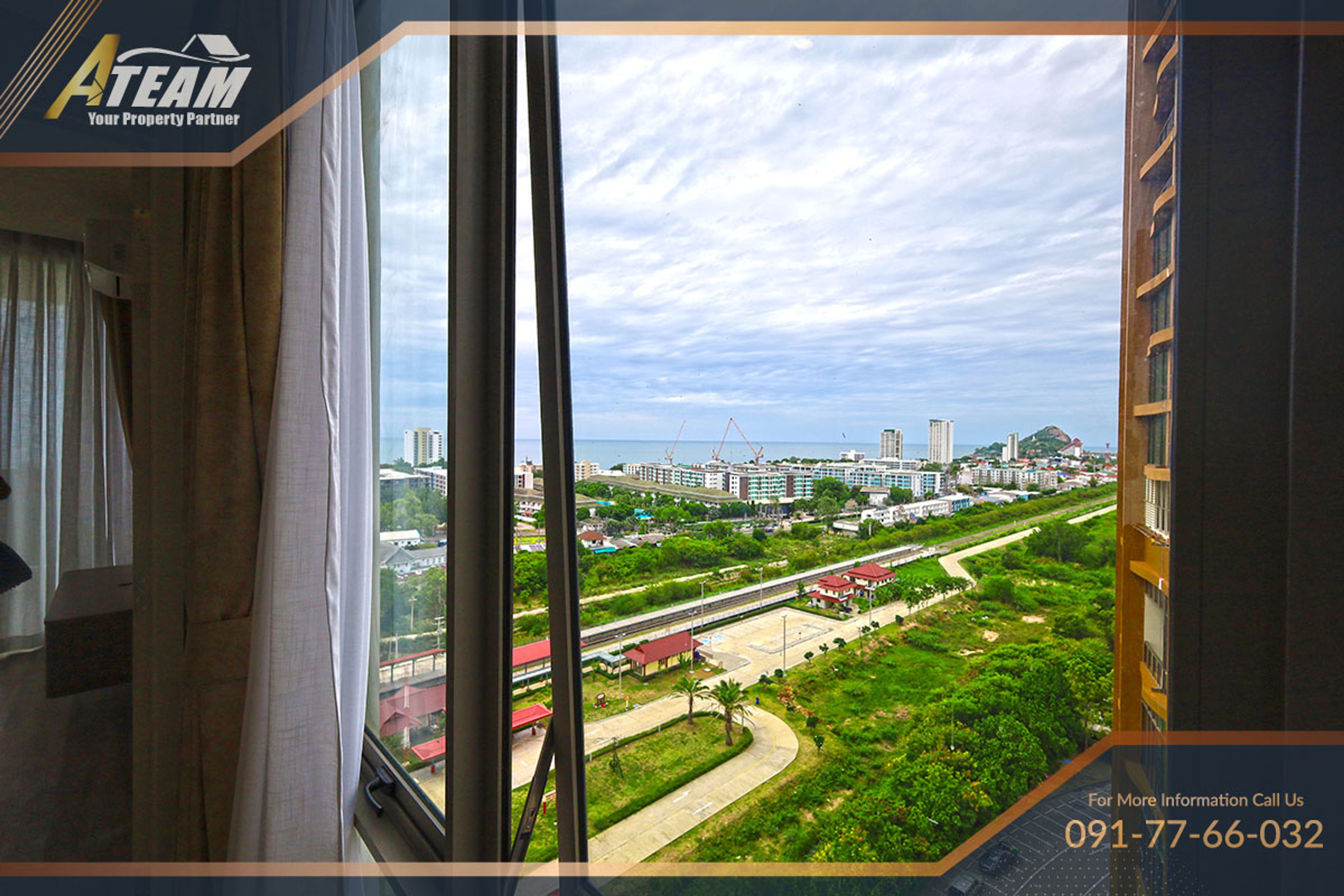 High-End Sea View Condo for Rent at Vehha Hua Hin – 64 SQM | 1 Bedroom thumbnail 13