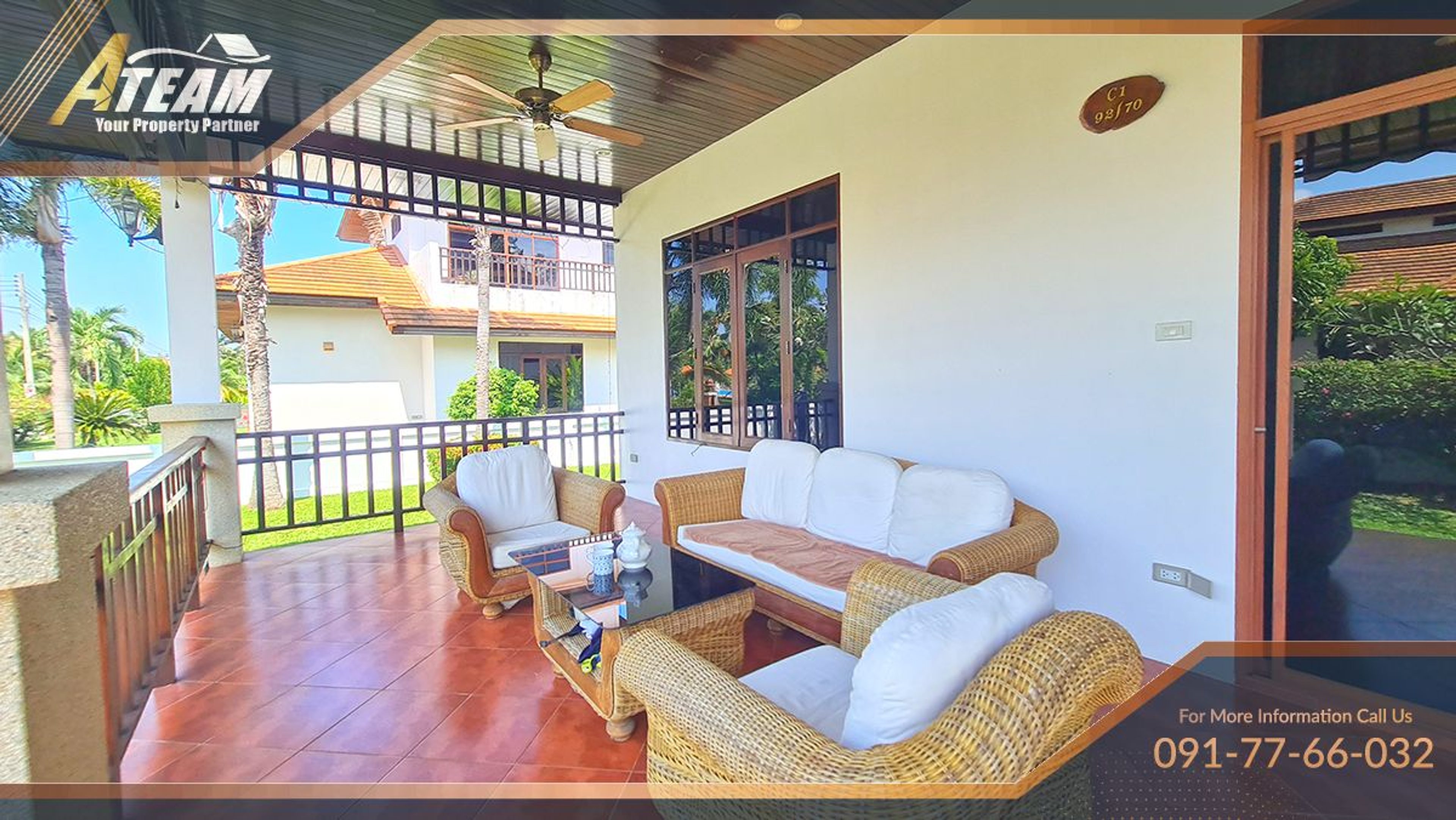 Mountain View Corner 3-Bedroom Villa for Sale in Manora Village, Khao  thumbnail 20