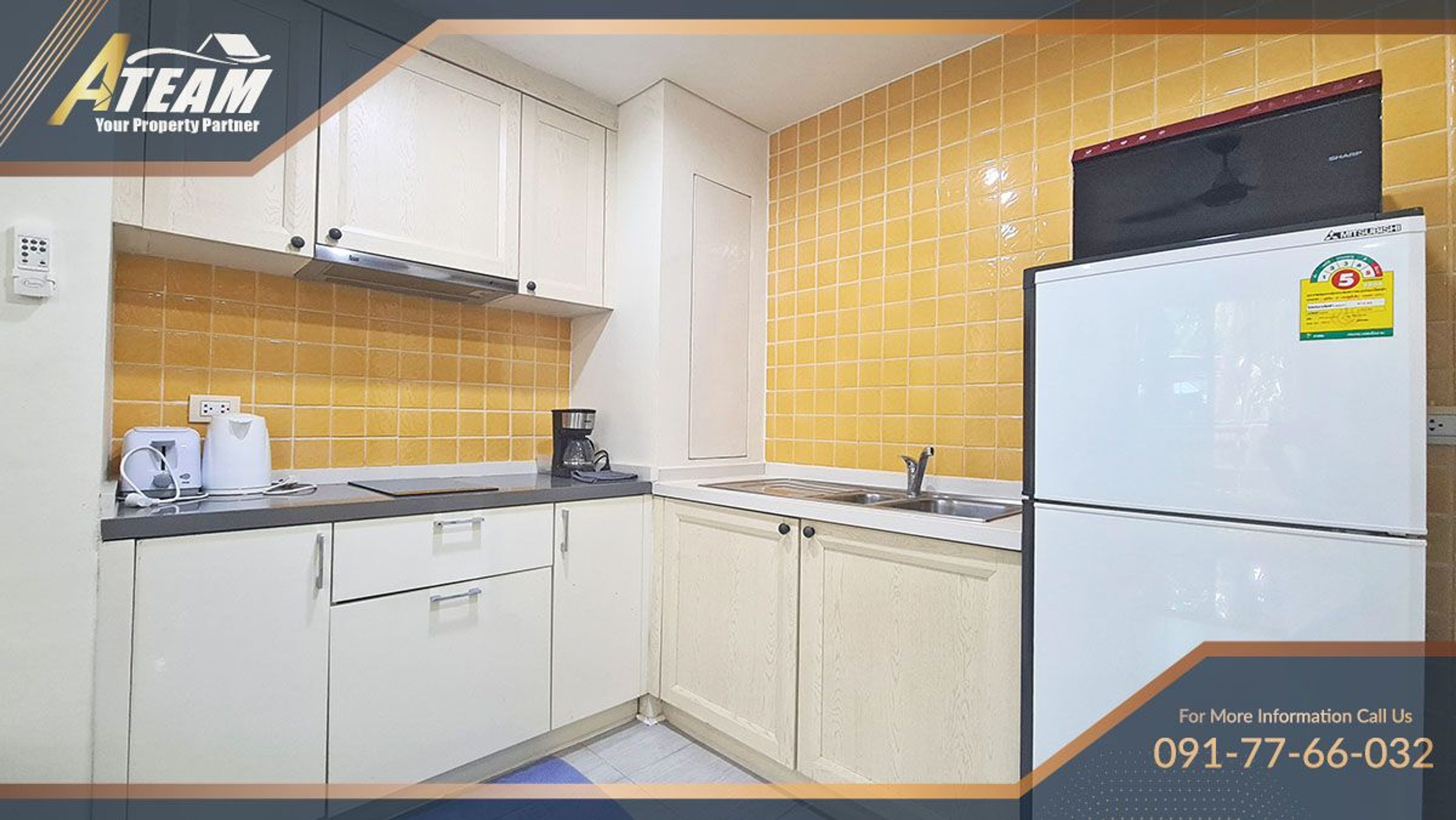 Apartment / Condo For Rent - - 1 Bedroom - 1 Bathroom - Price ฿23,000  thumbnail 3