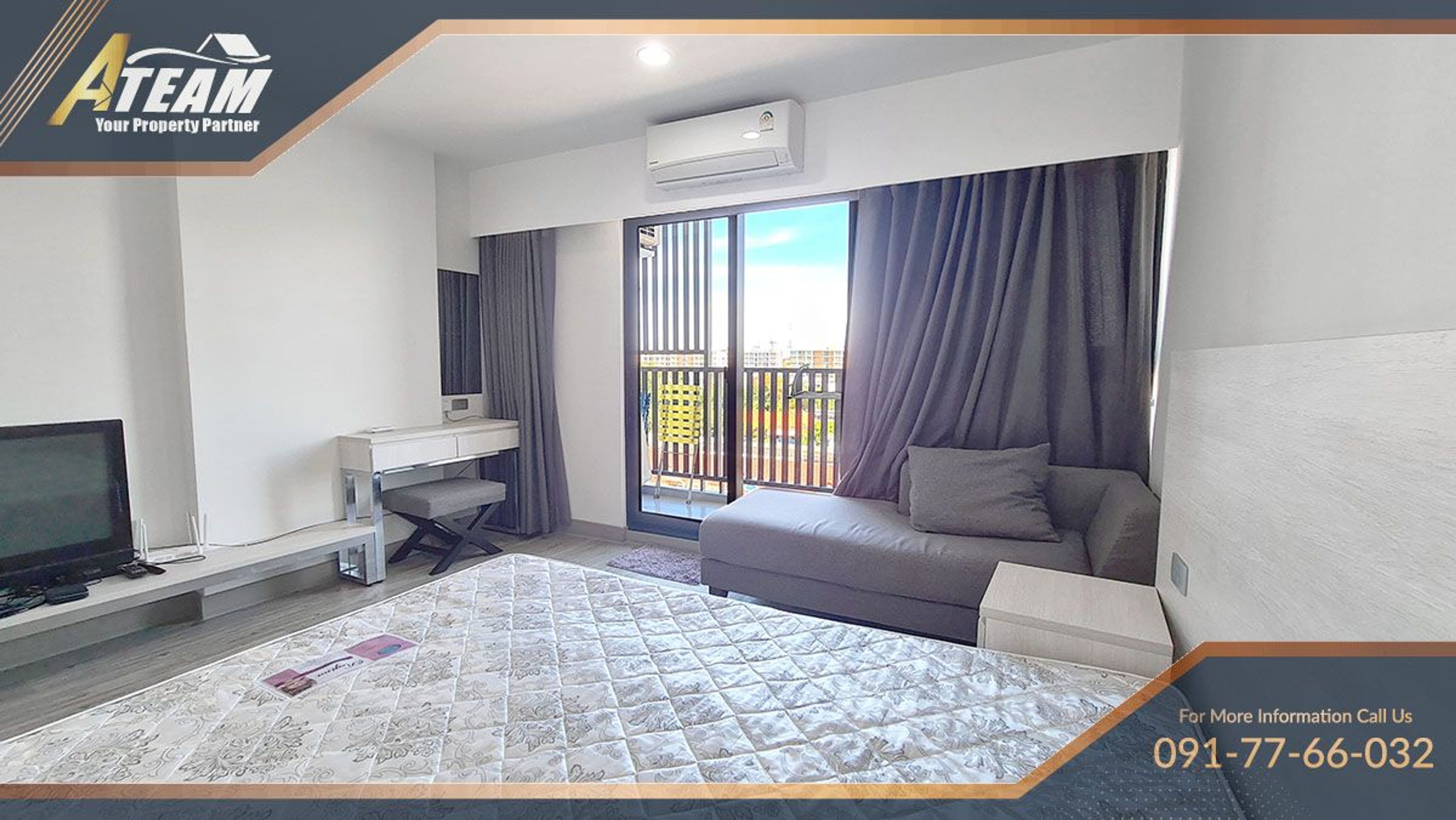 Apartment / Condo For Rent - - 1 Bedroom - 1 Bathroom - Price ฿12,000  thumbnail 14