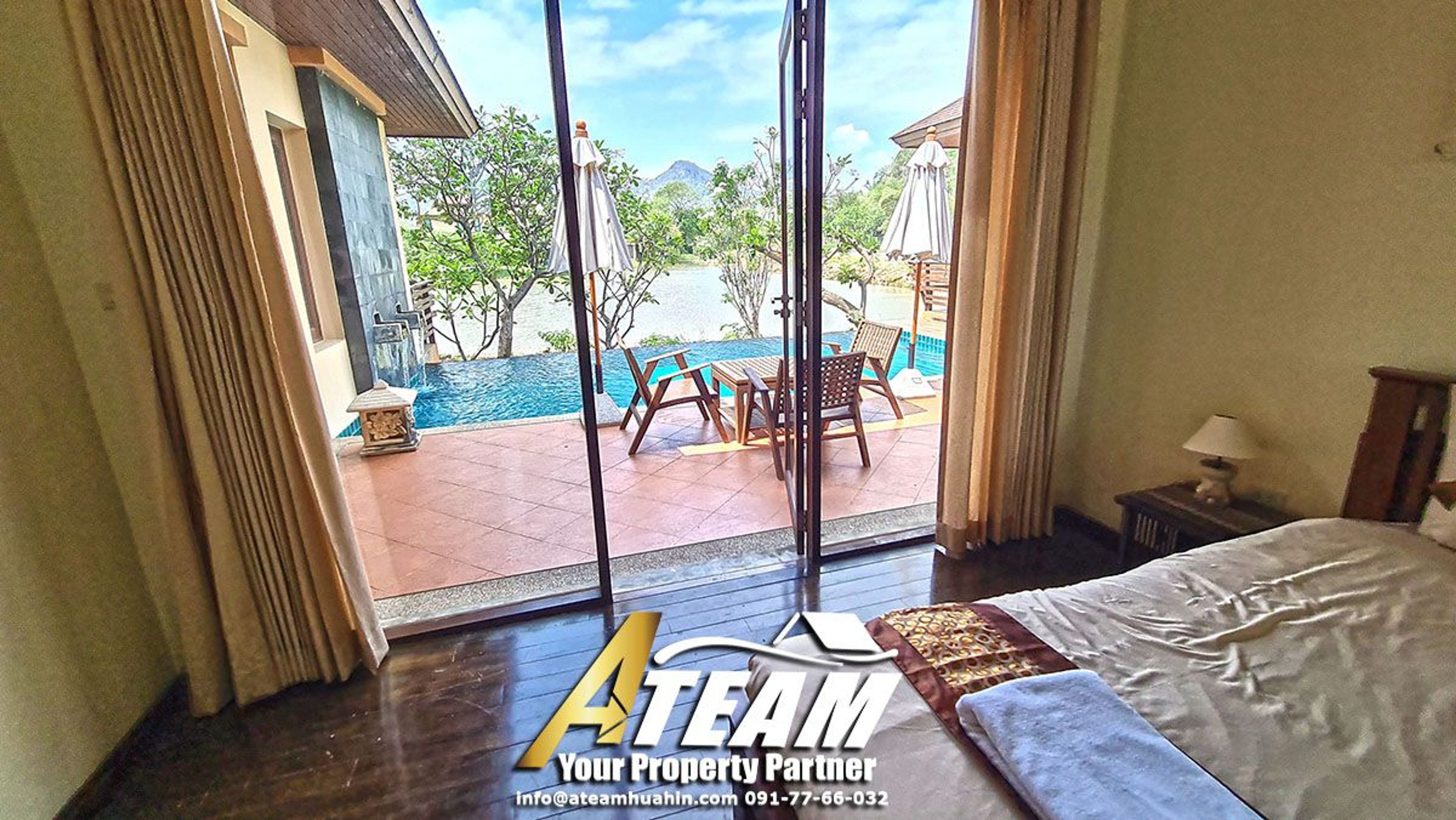 Rare lake side pool villa 800m from Kao Takiab thumbnail 32