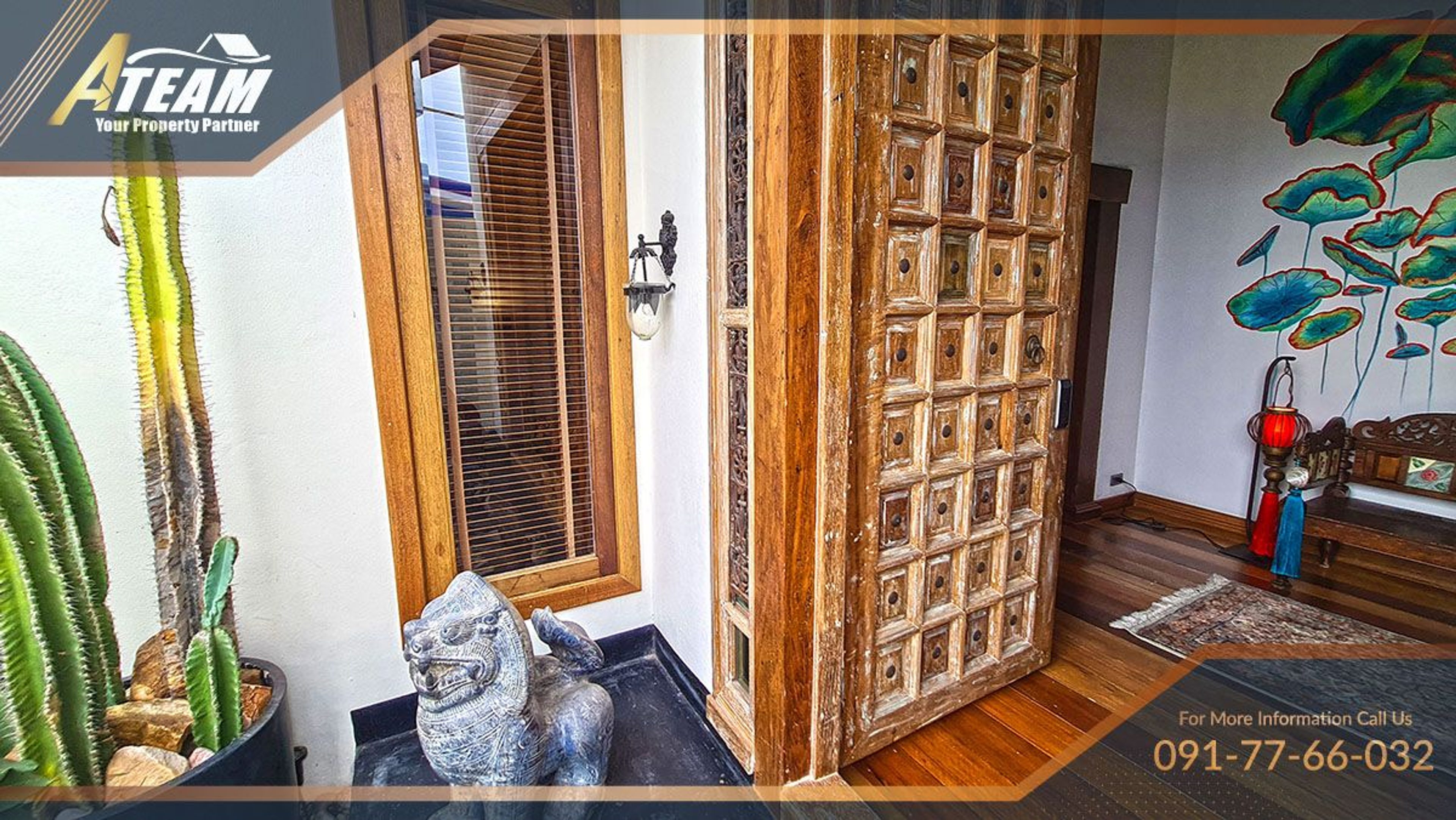 Unique, Artistic, secret and private house near Kao Tao Lake thumbnail 4