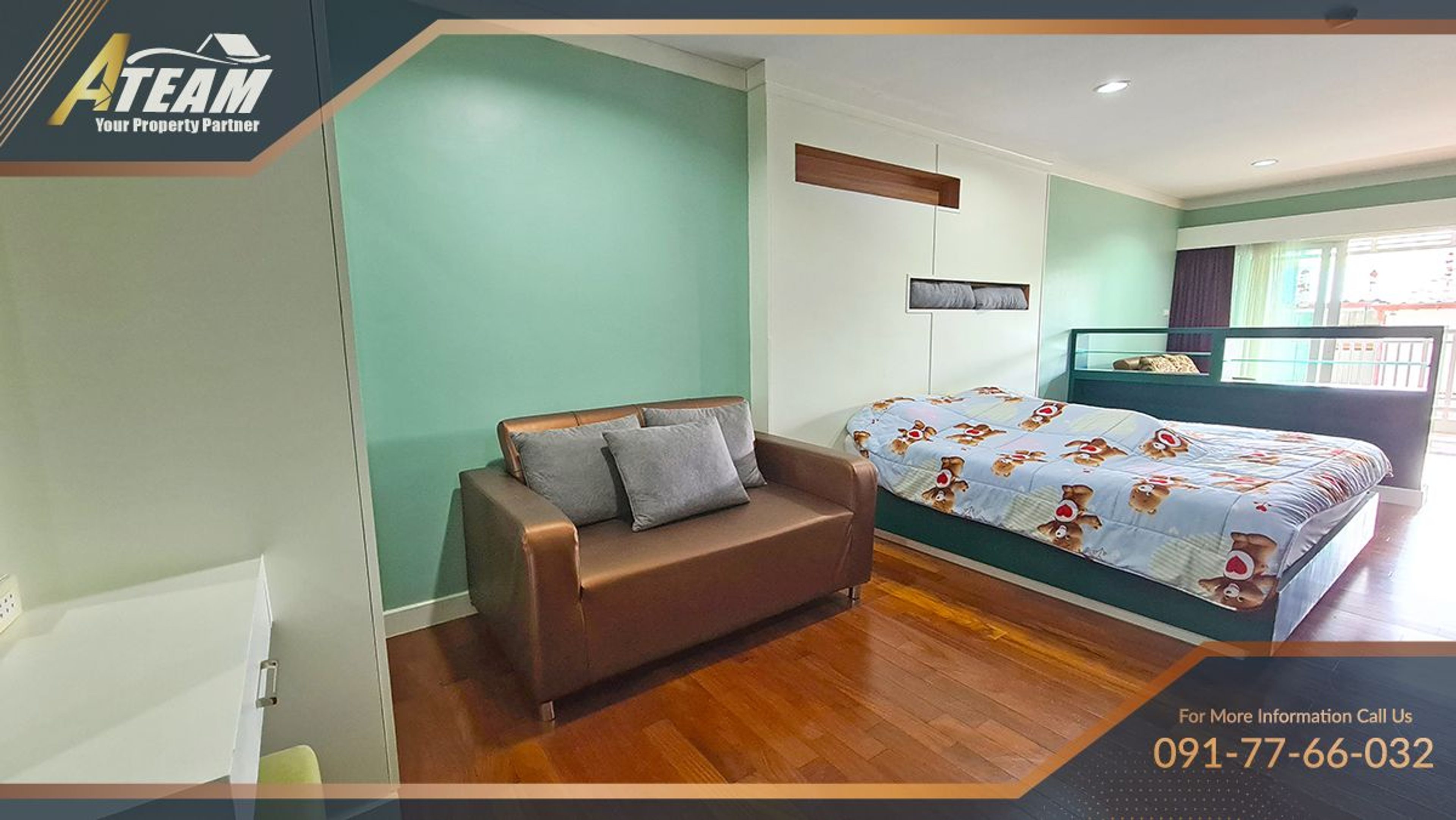 Apartment / Condo For Rent - - 1 Bedroom - 1 Bathroom - Price ฿12,000  thumbnail 6