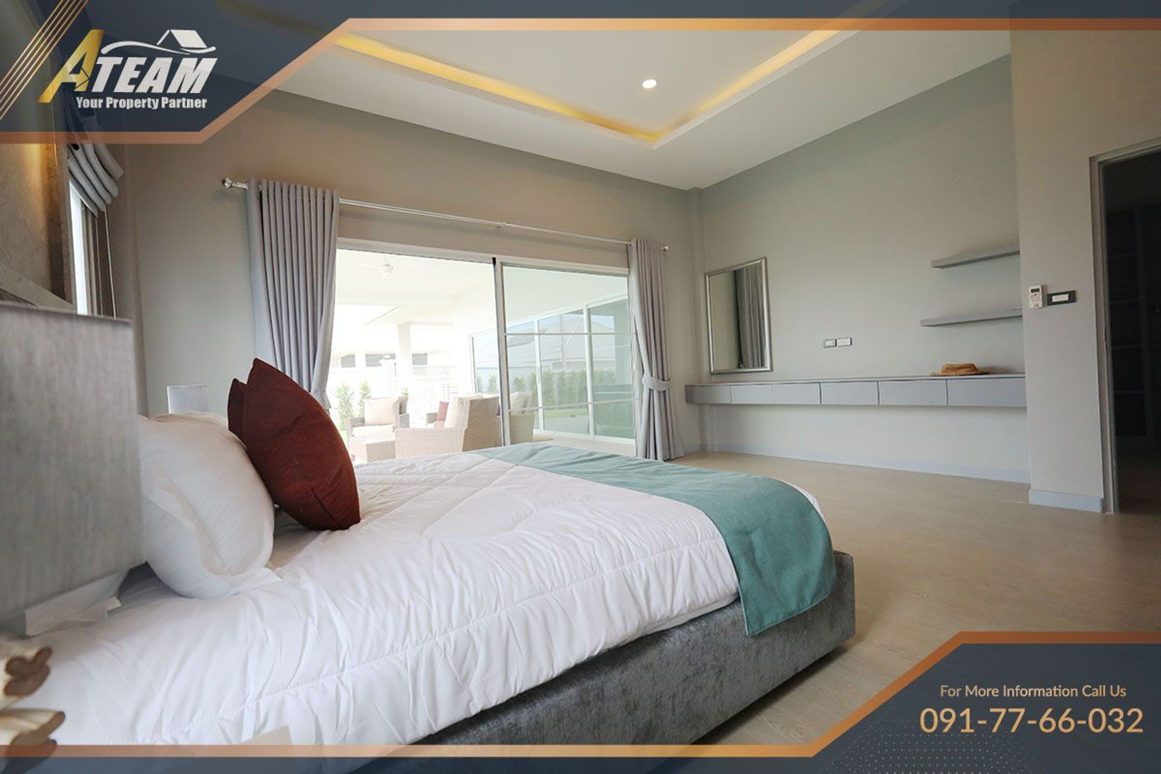 For rent 3-Bedroom Pool Villa  – Fully Furnished | Soi 112 thumbnail 15