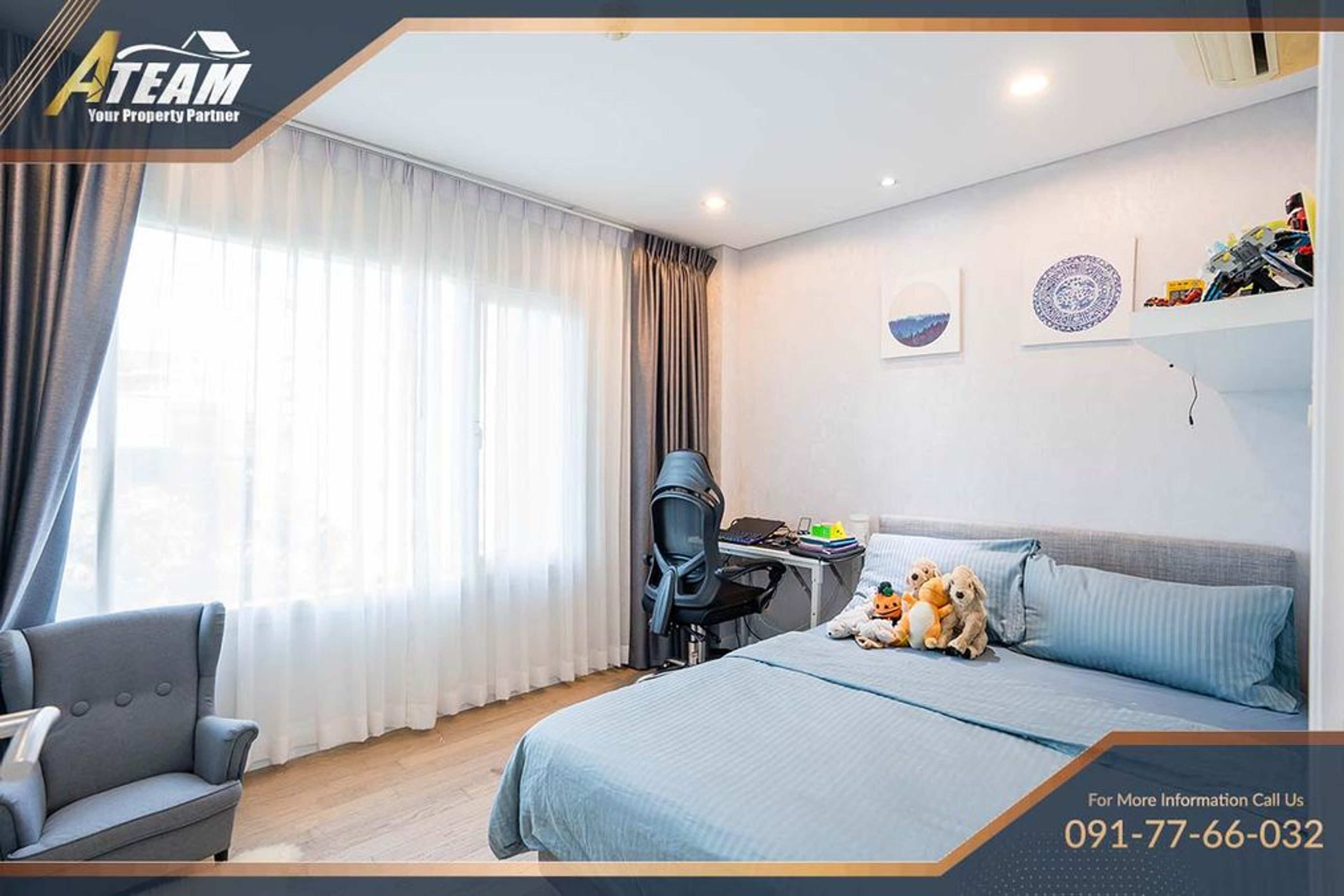 3-bedrooms 100 SQM Condo at Myconos (center Hua Hin) thumbnail 18