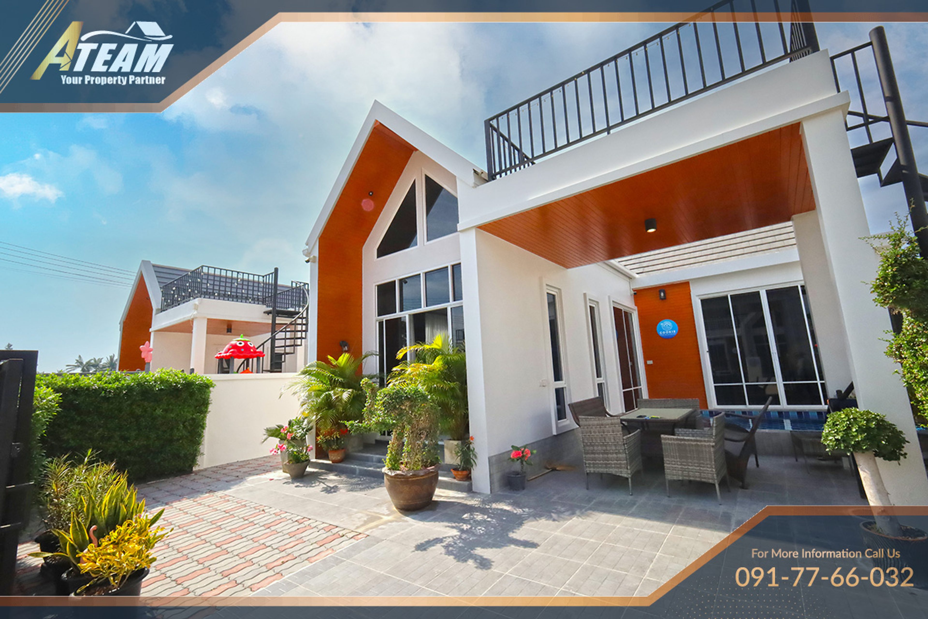 House / Villa For Rent - - 2 Bedrooms - 2 Bathrooms - Price ฿22,000 - 