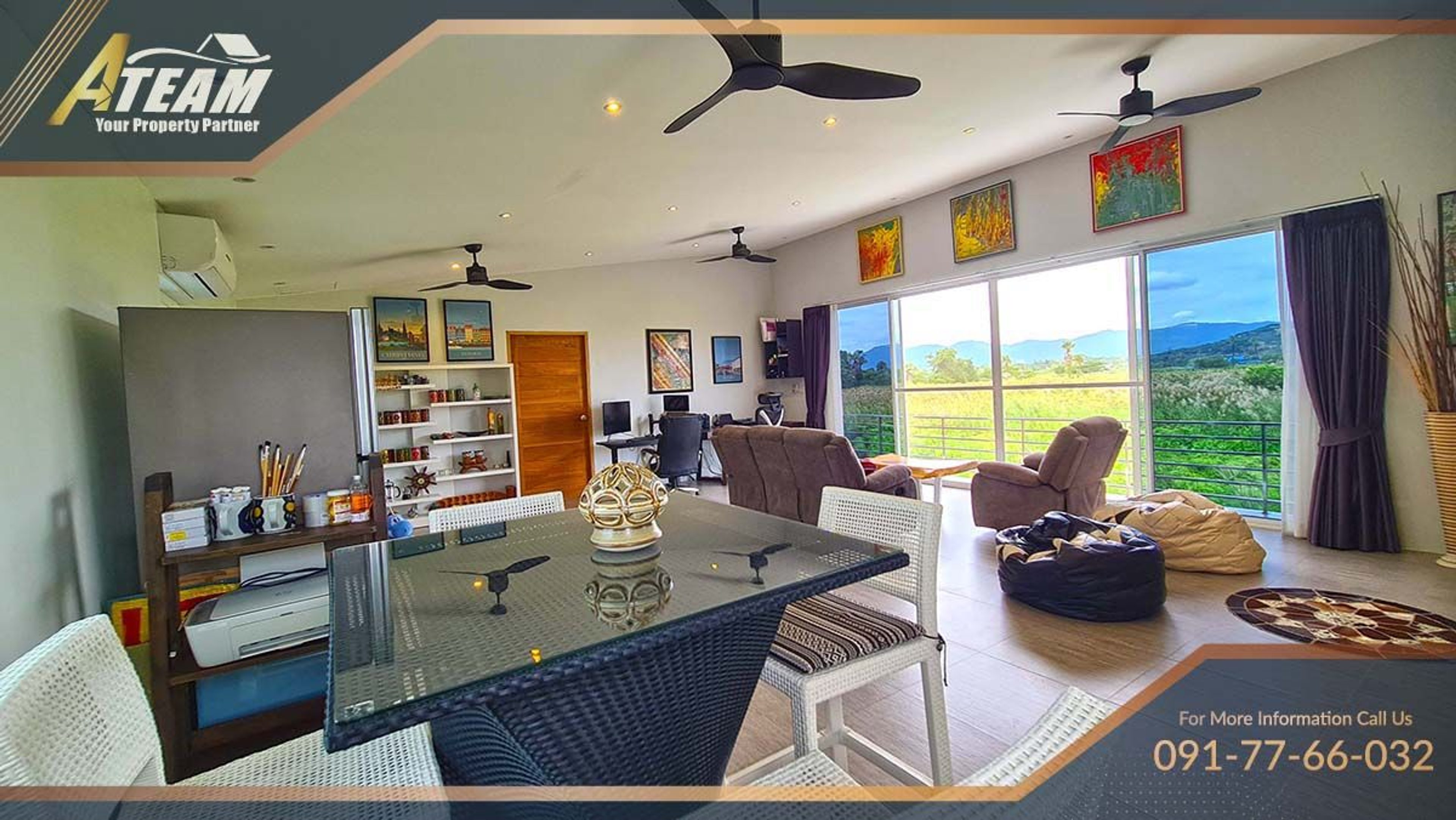 Cha Am impressive mountain view 2 story house with additional  584 Sqm thumbnail 28