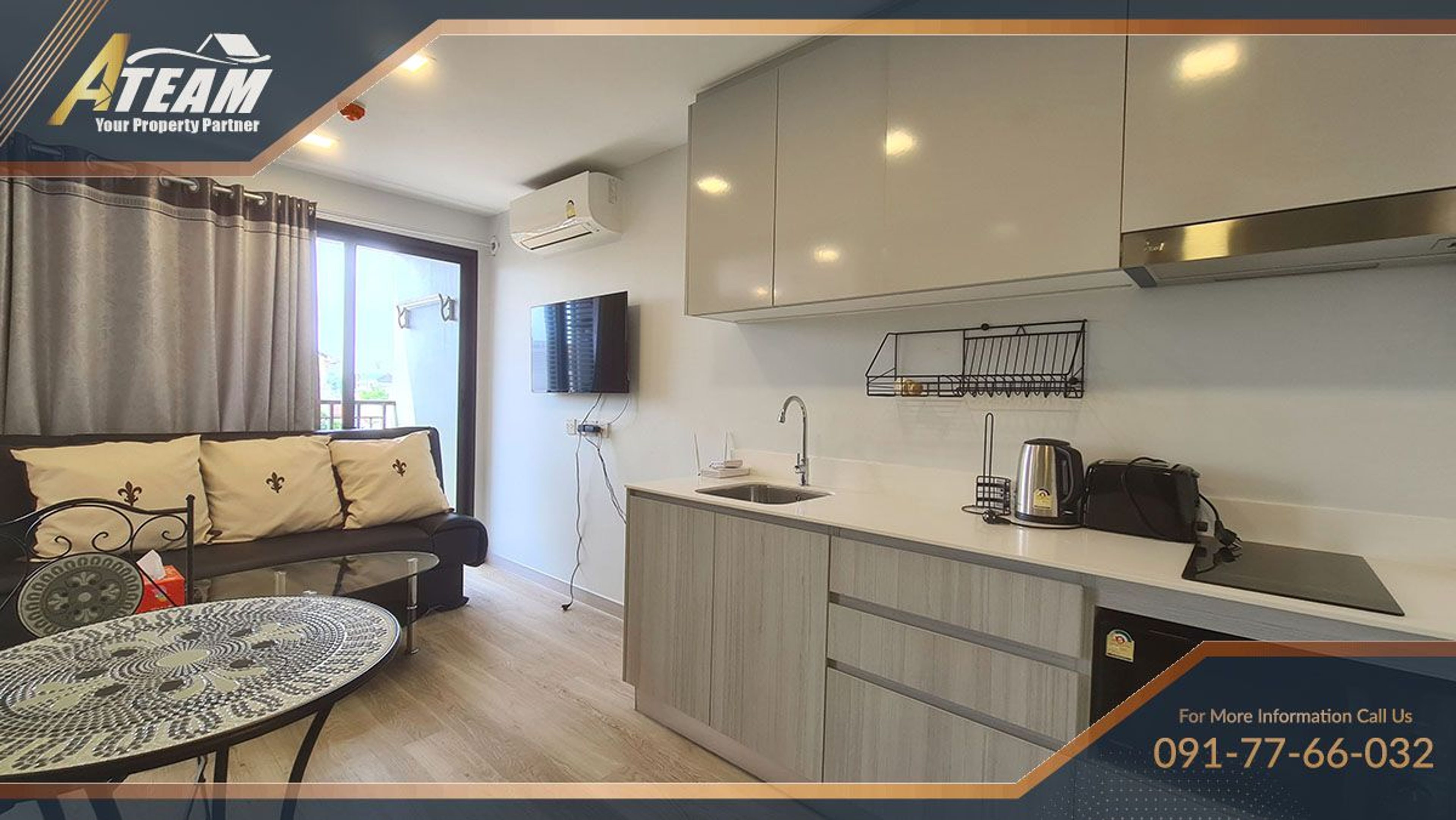 Apartment / Condo For Rent - - 1 Bedroom - 1 Bathroom - Price ฿15,000  thumbnail 8