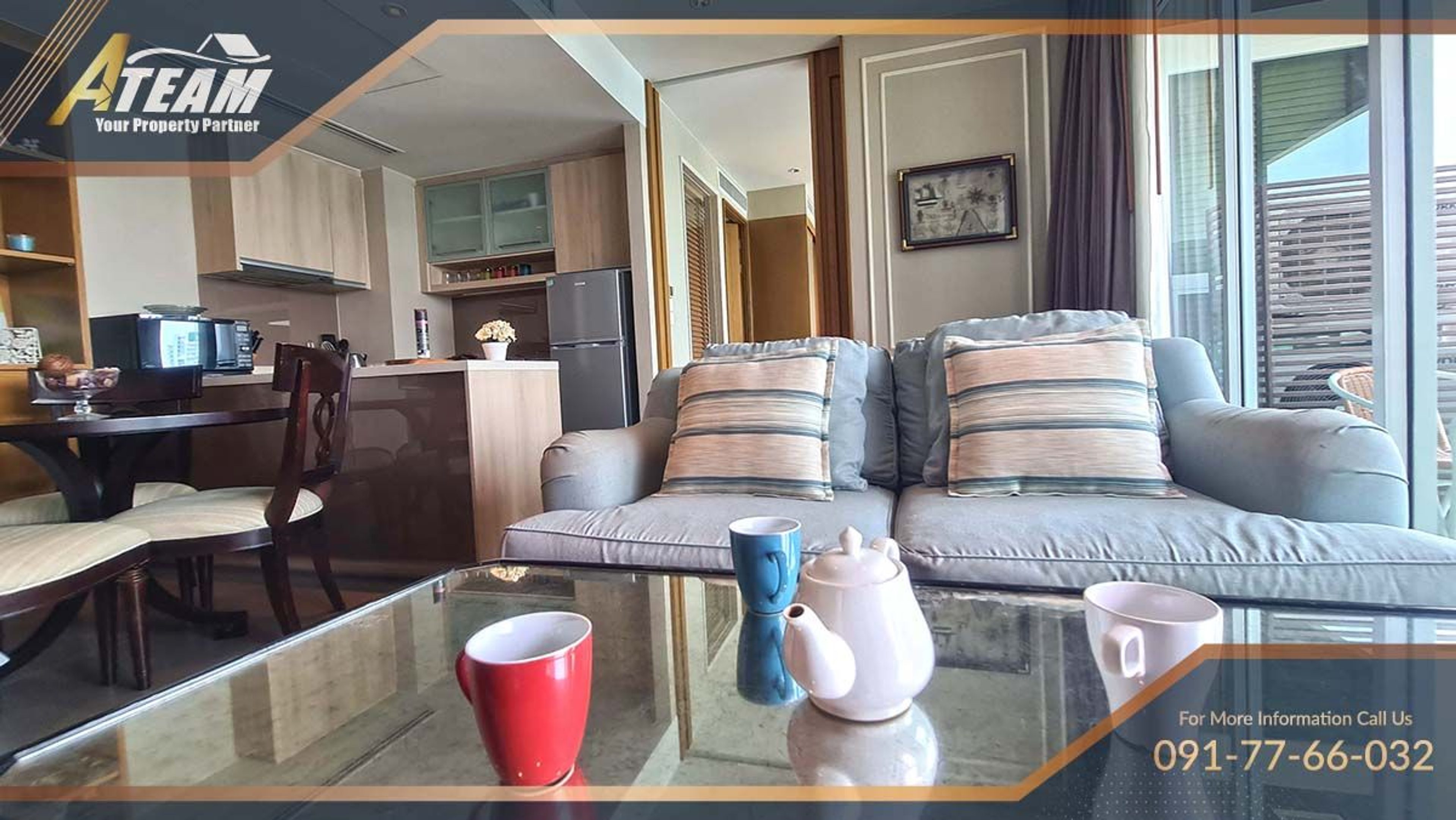 Serviced luxury 2 bedrooms Condo at Amari Residence Hua Hin thumbnail 4