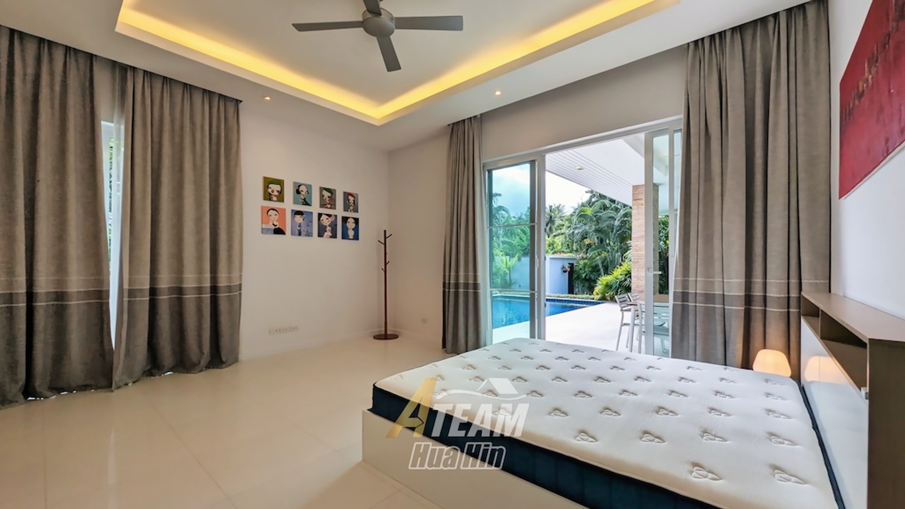 Luxury Pool Villa for rent in Woodland,  Thap Tai  thumbnail 4