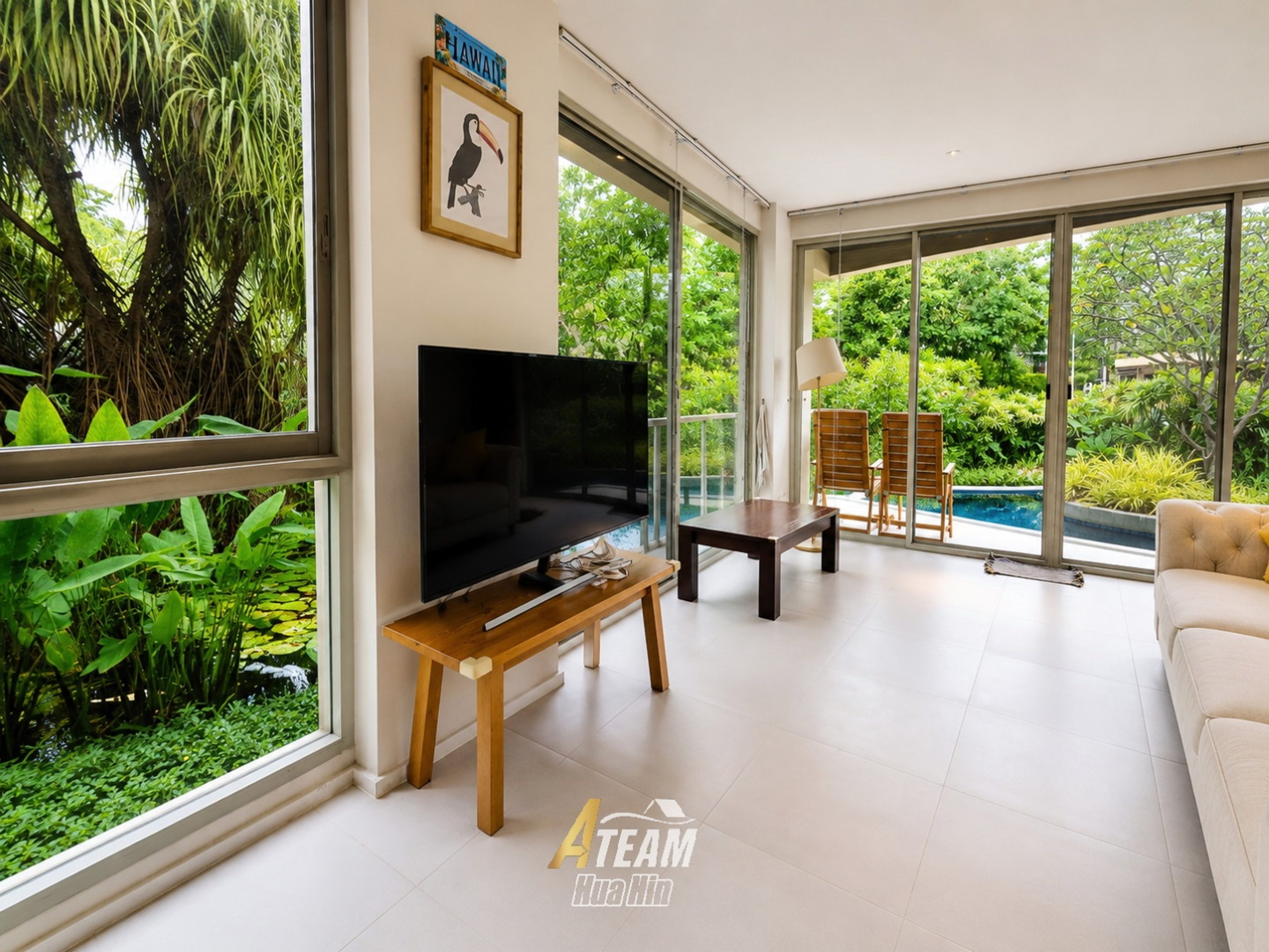 Pool Access 2-Bedroom Condo at Baan Thew Talay Aqua Marine, Cha-Am thumbnail 6