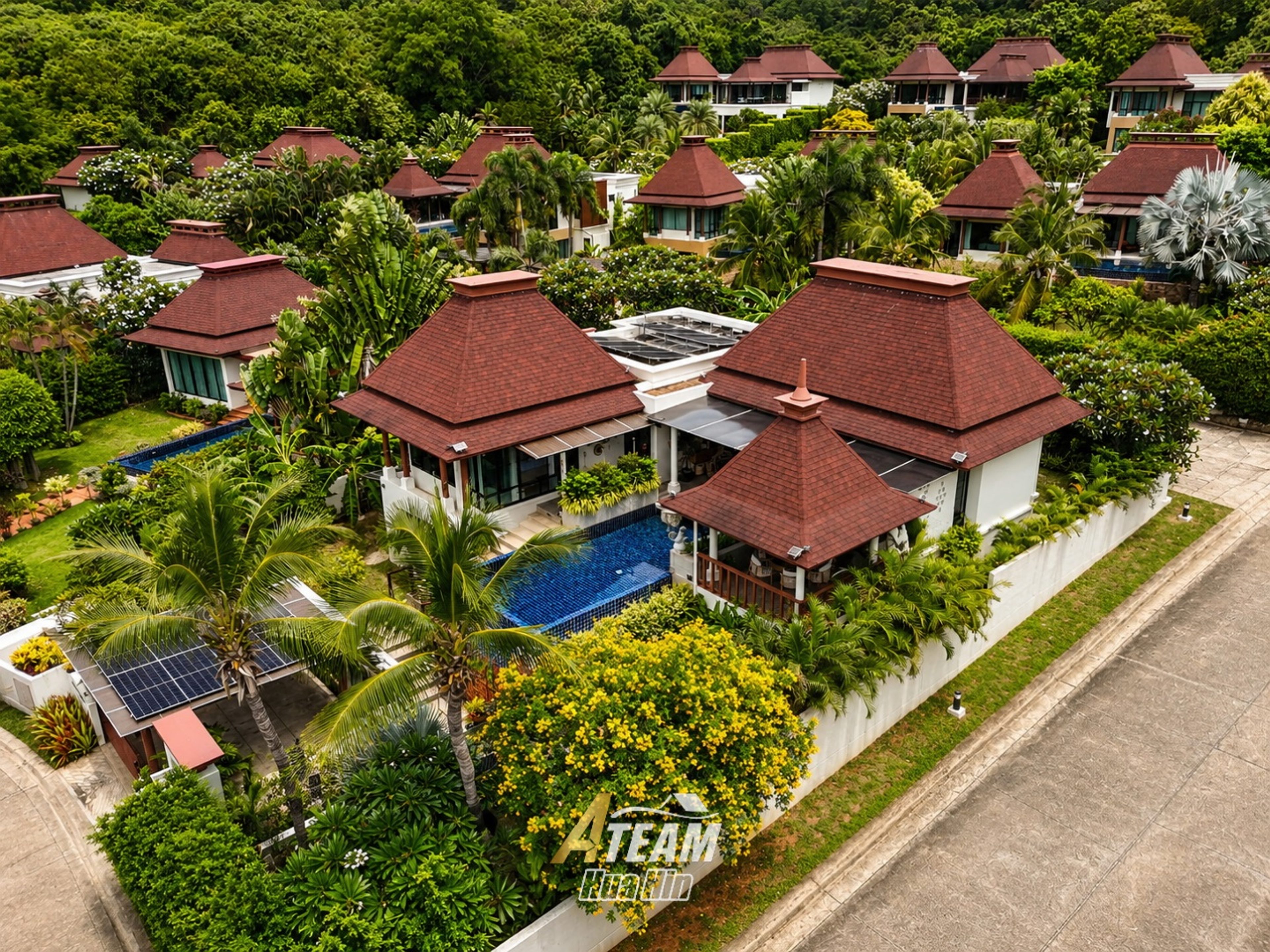 Spacious 3-Bedroom Pool Villa with Mountain Views – Panorama Village, Khao Tao thumbnail 2