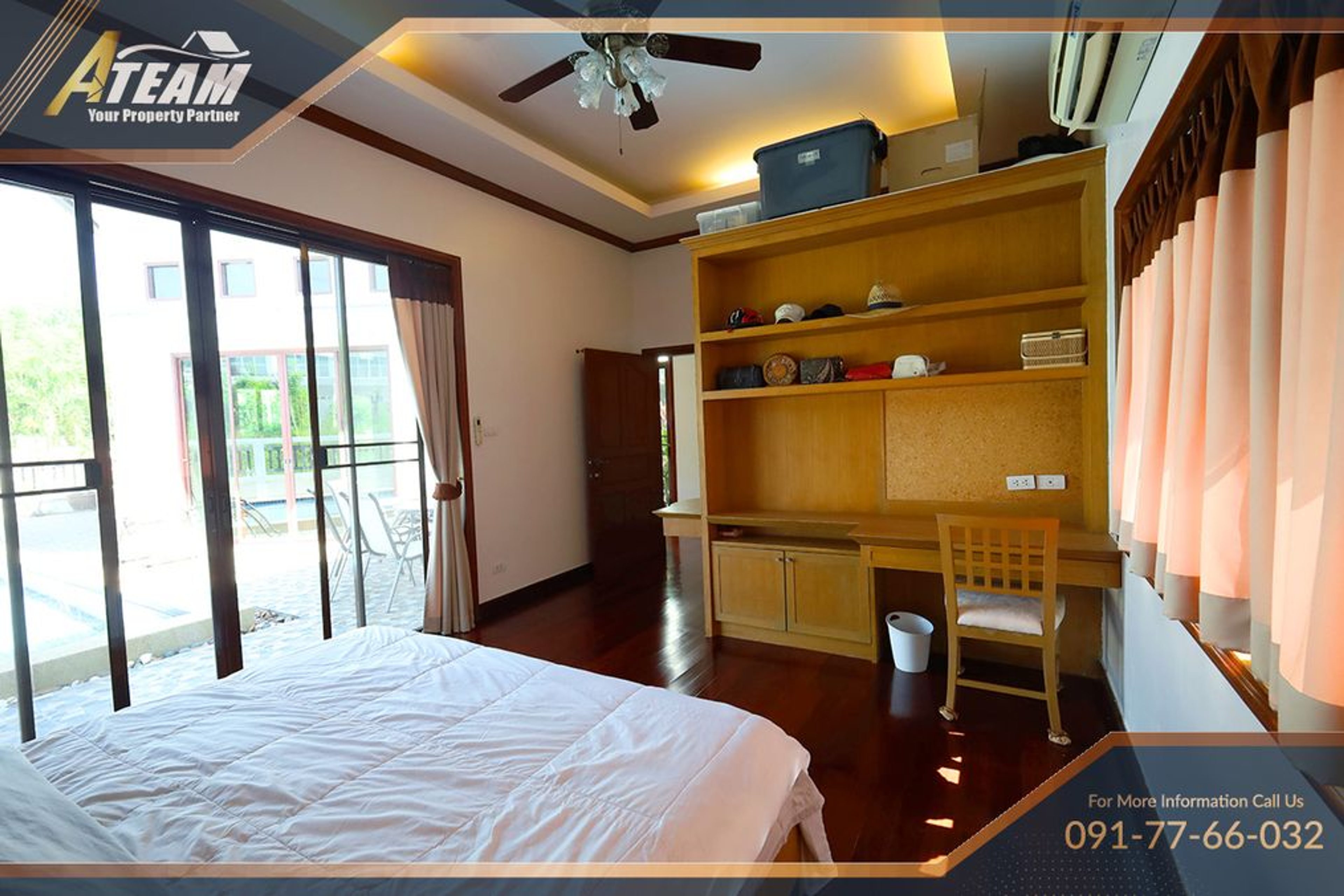 For Rent 3-Bed Pool Villa with Glass Garden Room in Soi 102 thumbnail 23