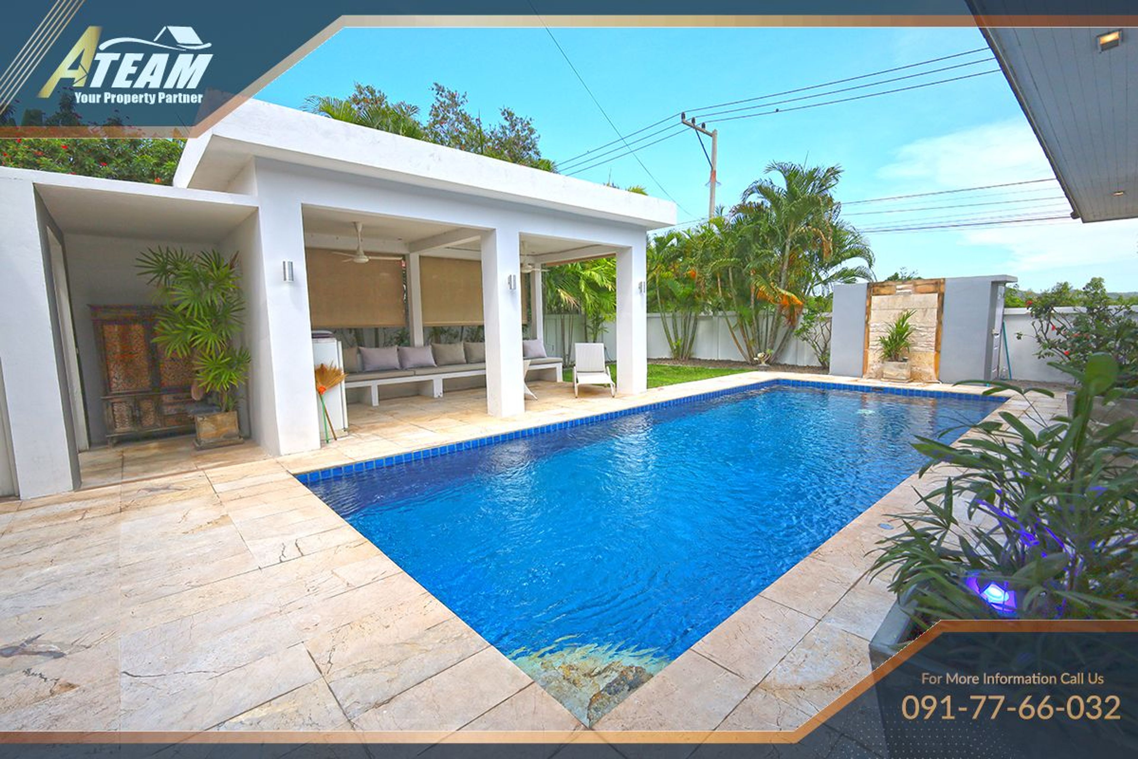 Modern 3-Bedroom Pool Villa with Mountain Views – White Stone Villas, thumbnail 8